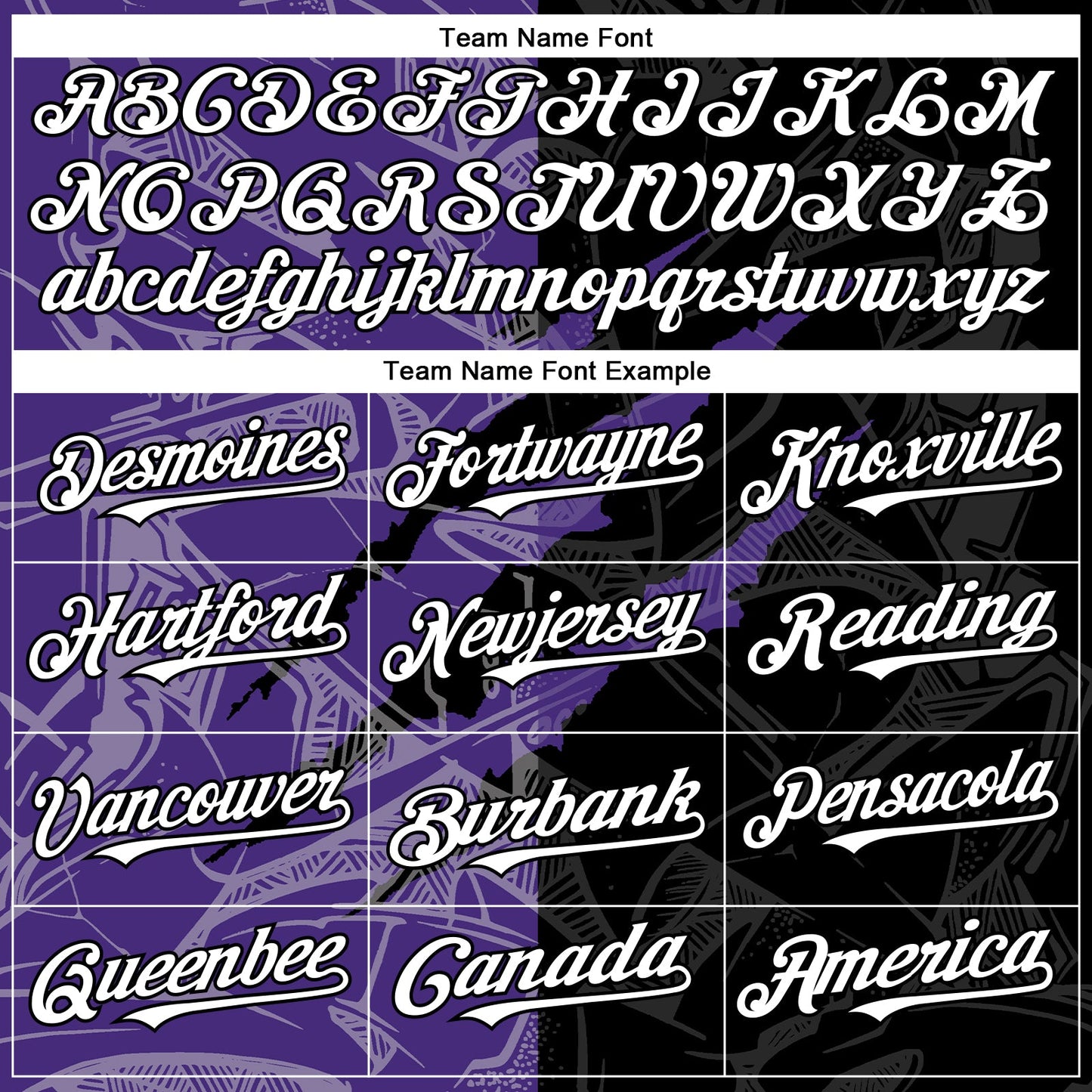 Custom Graffiti Pattern White Black-Purple 3D Scratch Authentic Baseball Jersey view 4