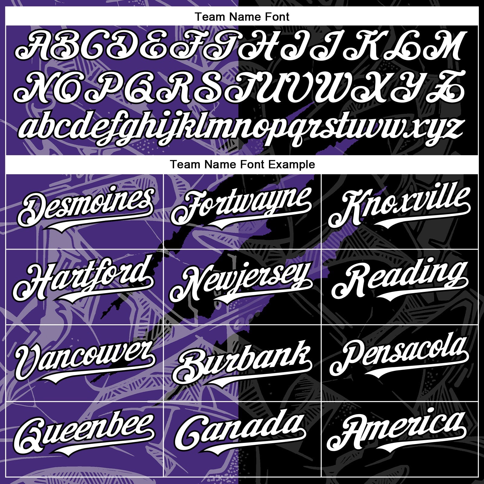 Custom Graffiti Pattern White Black-Purple 3D Scratch Authentic Baseball Jersey view 4