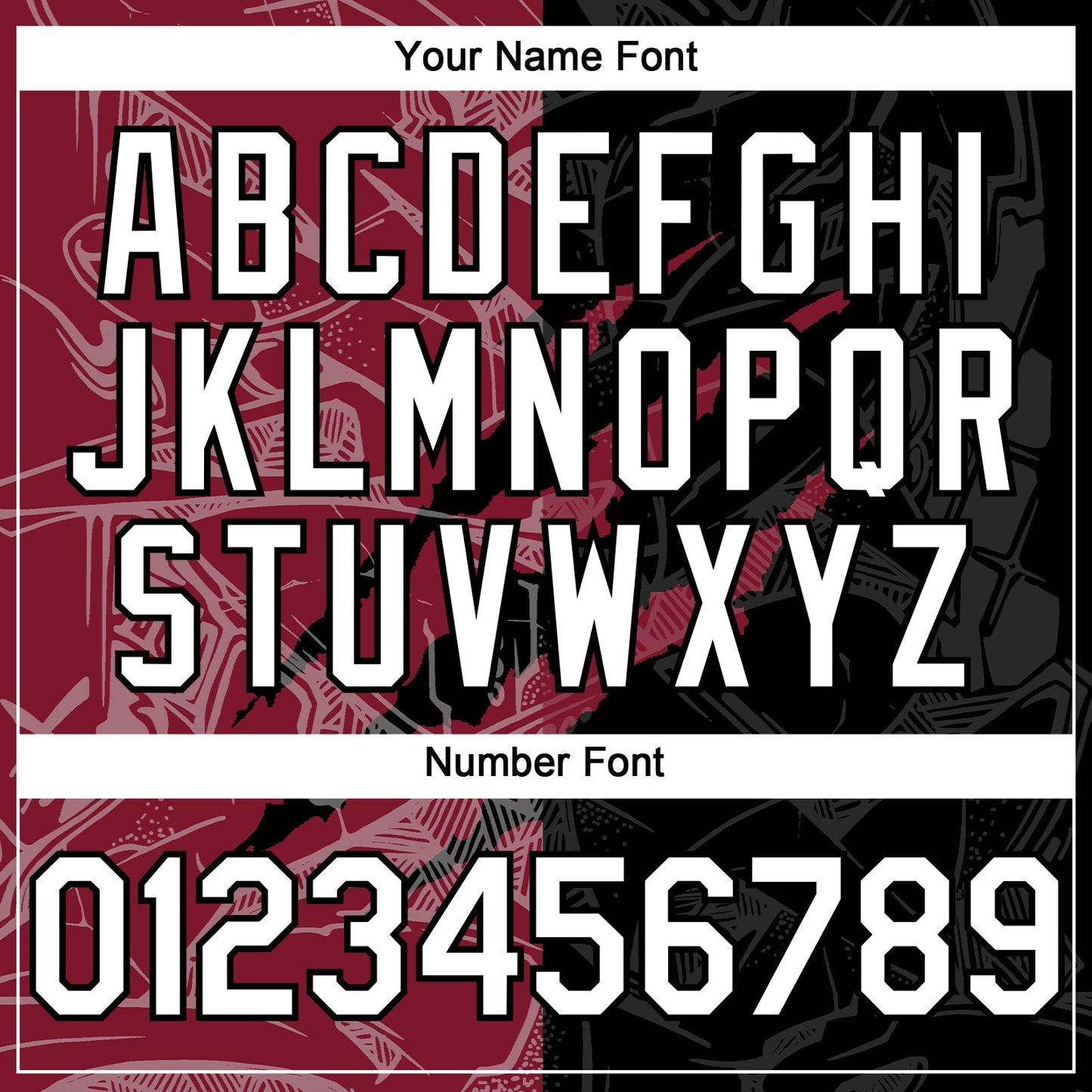 Custom Graffiti Pattern White Black-Crimson 3D Scratch Authentic Baseball Jersey view 5