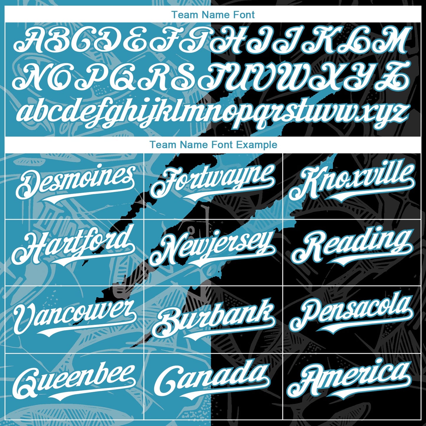 Custom Graffiti Pattern White Black-Panther Blue 3D Scratch Authentic Baseball Jersey view 4