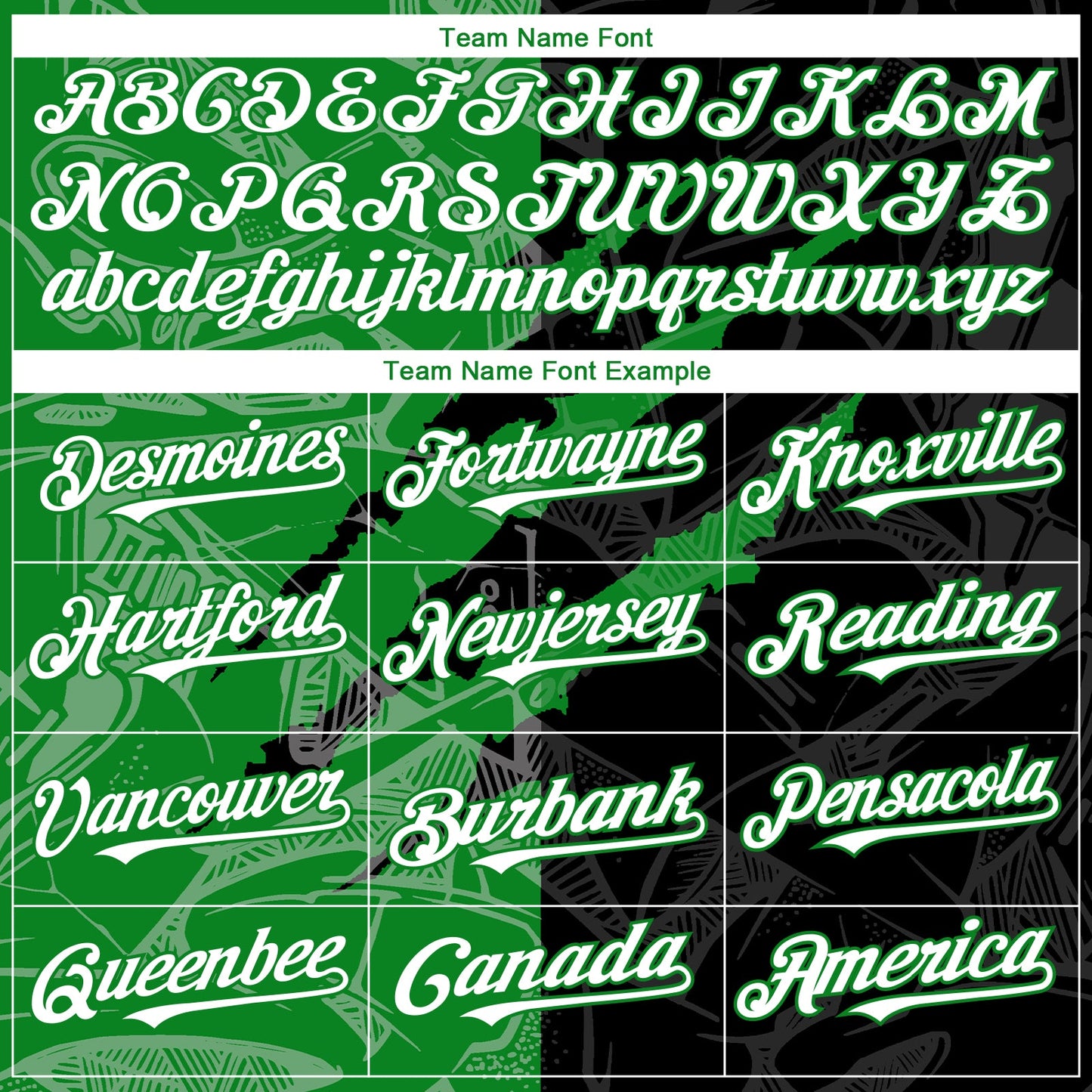 Custom Graffiti Pattern White Black-Grass Green 3D Scratch Authentic Baseball Jersey view 4