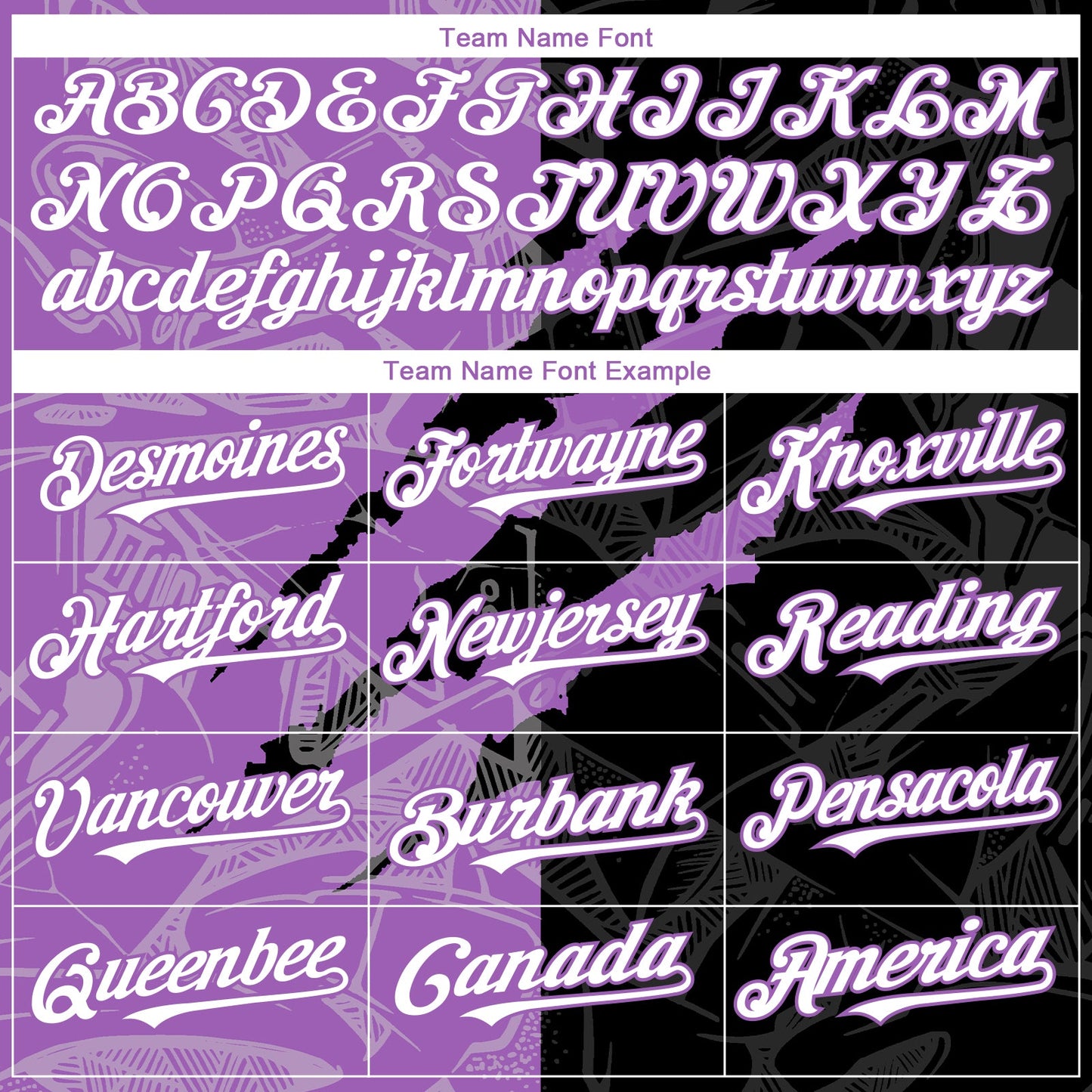 Custom Graffiti Pattern White Black-Medium Purple 3D Scratch Authentic Baseball Jersey view 4