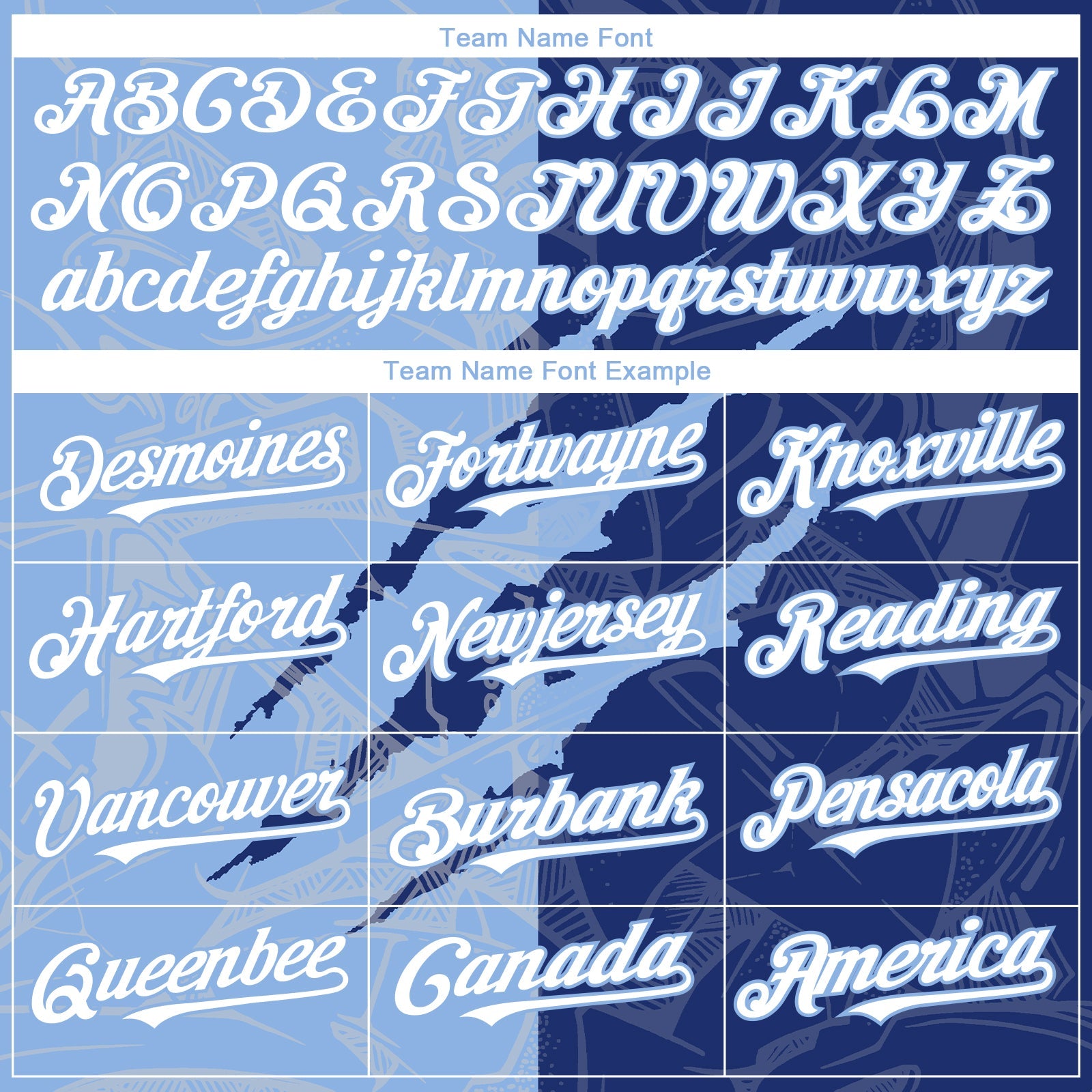 Custom Graffiti Pattern White Royal-Light Blue 3D Scratch Authentic Baseball Jersey view 4