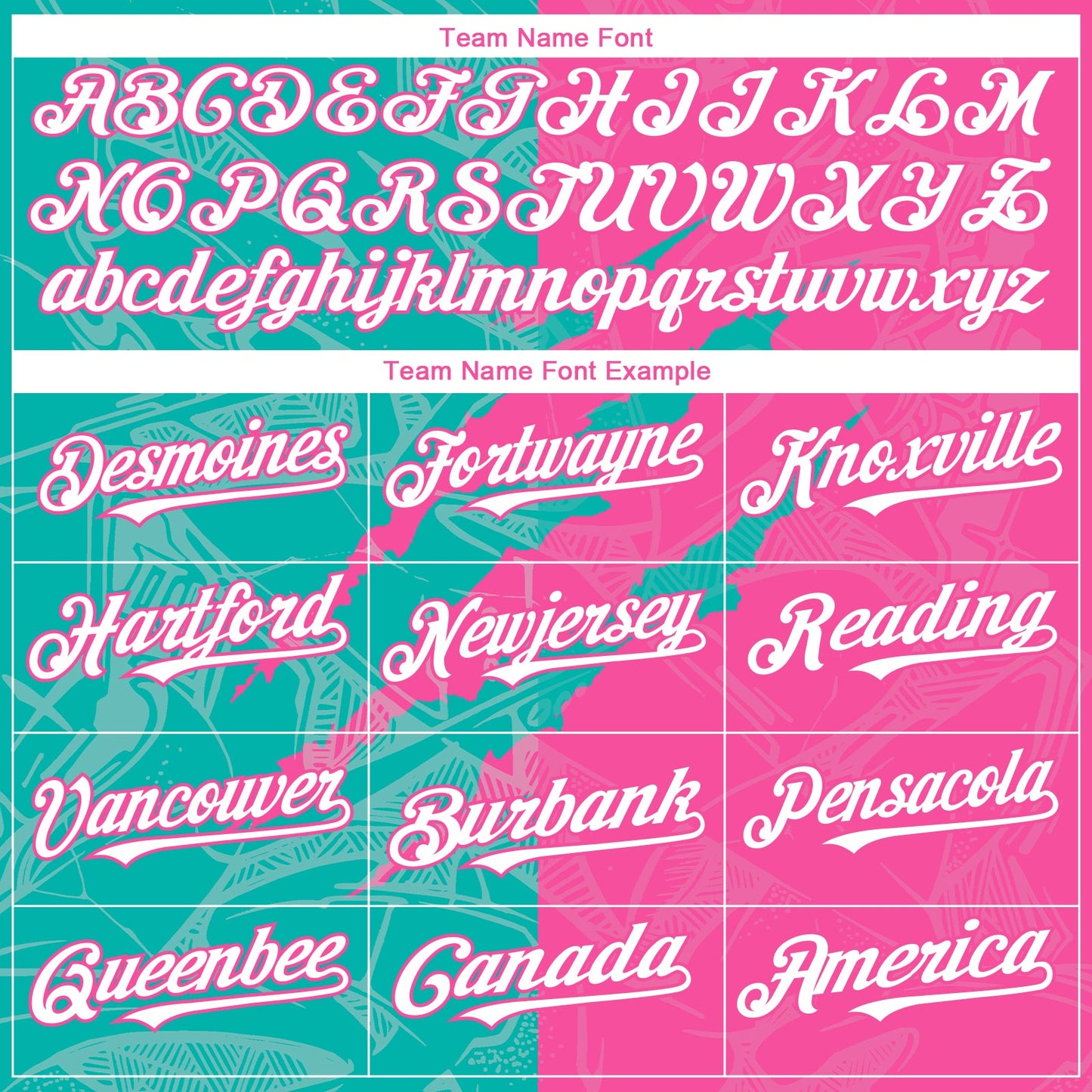 Custom Graffiti Pattern White Pink-Aqua 3D Scratch Authentic Baseball Jersey view 4