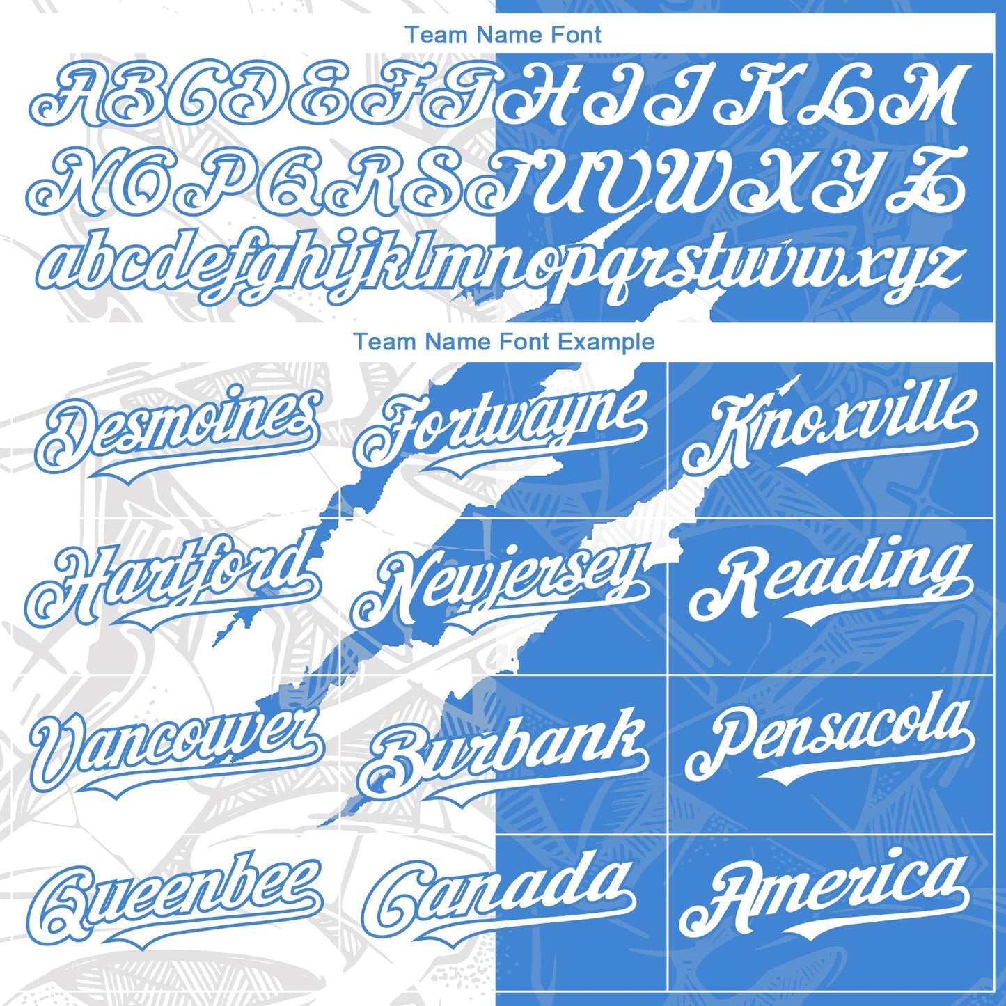 Custom Graffiti Pattern White-Electric Blue 3D Scratch Authentic Baseball Jersey view 4