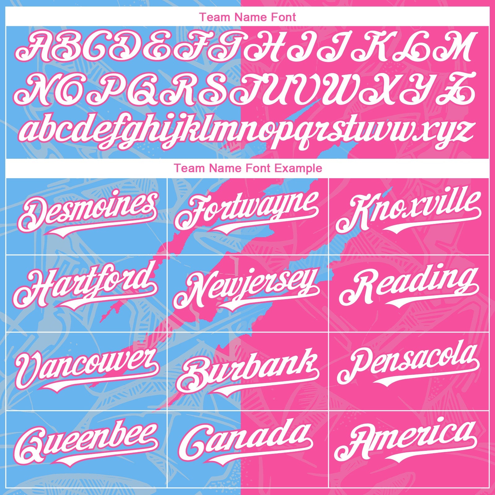Custom Graffiti Pattern White Pink-Sky Blue 3D Scratch Authentic Baseball Jersey view 4