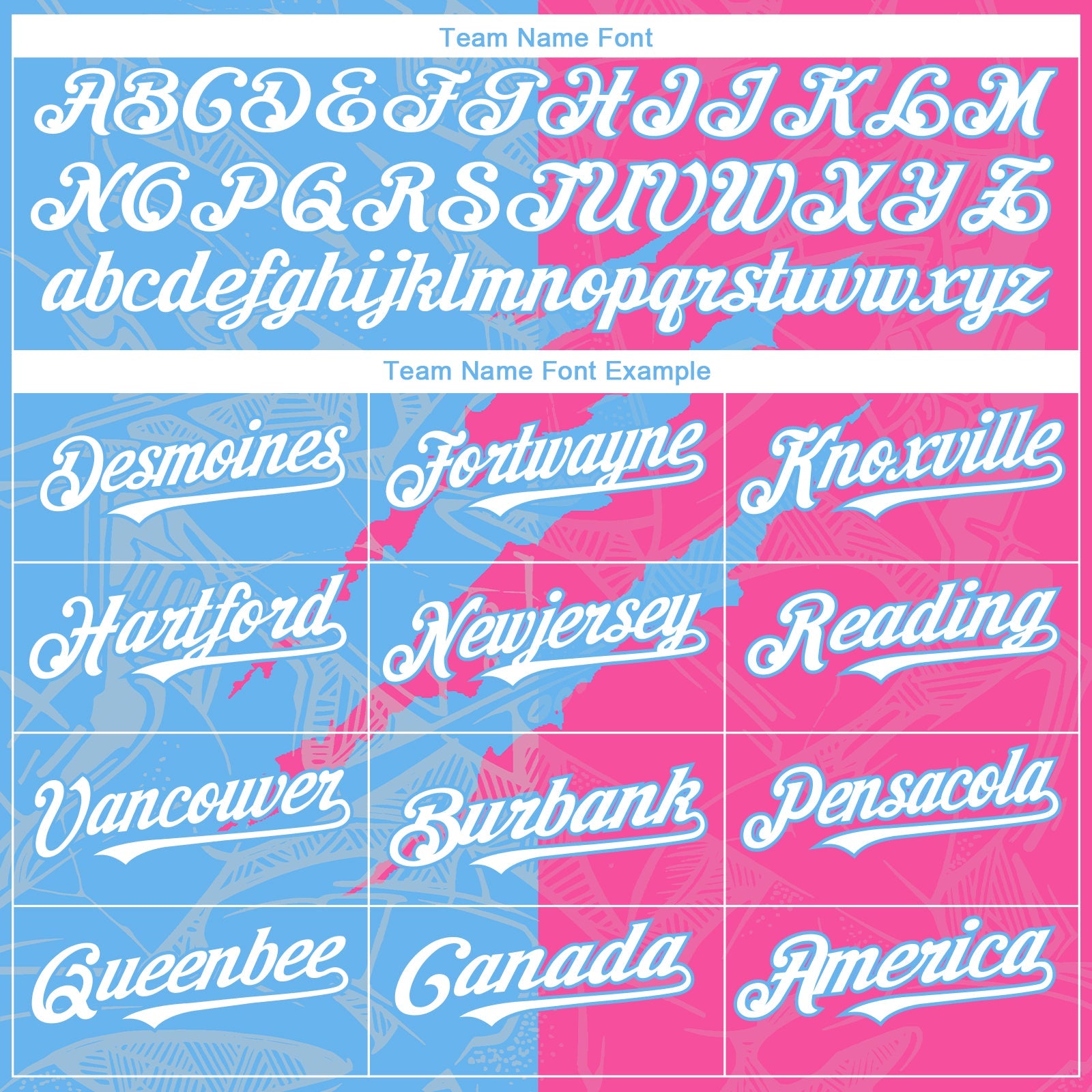 Custom Graffiti Pattern White Pink-Sky Blue 3D Scratch Authentic Baseball Jersey view 4