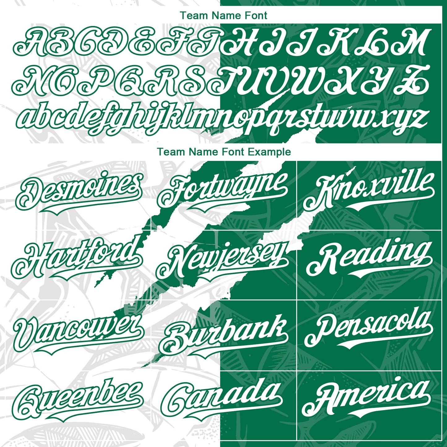 Custom Graffiti Pattern White-Kelly Green 3D Scratch Authentic Baseball Jersey view 4