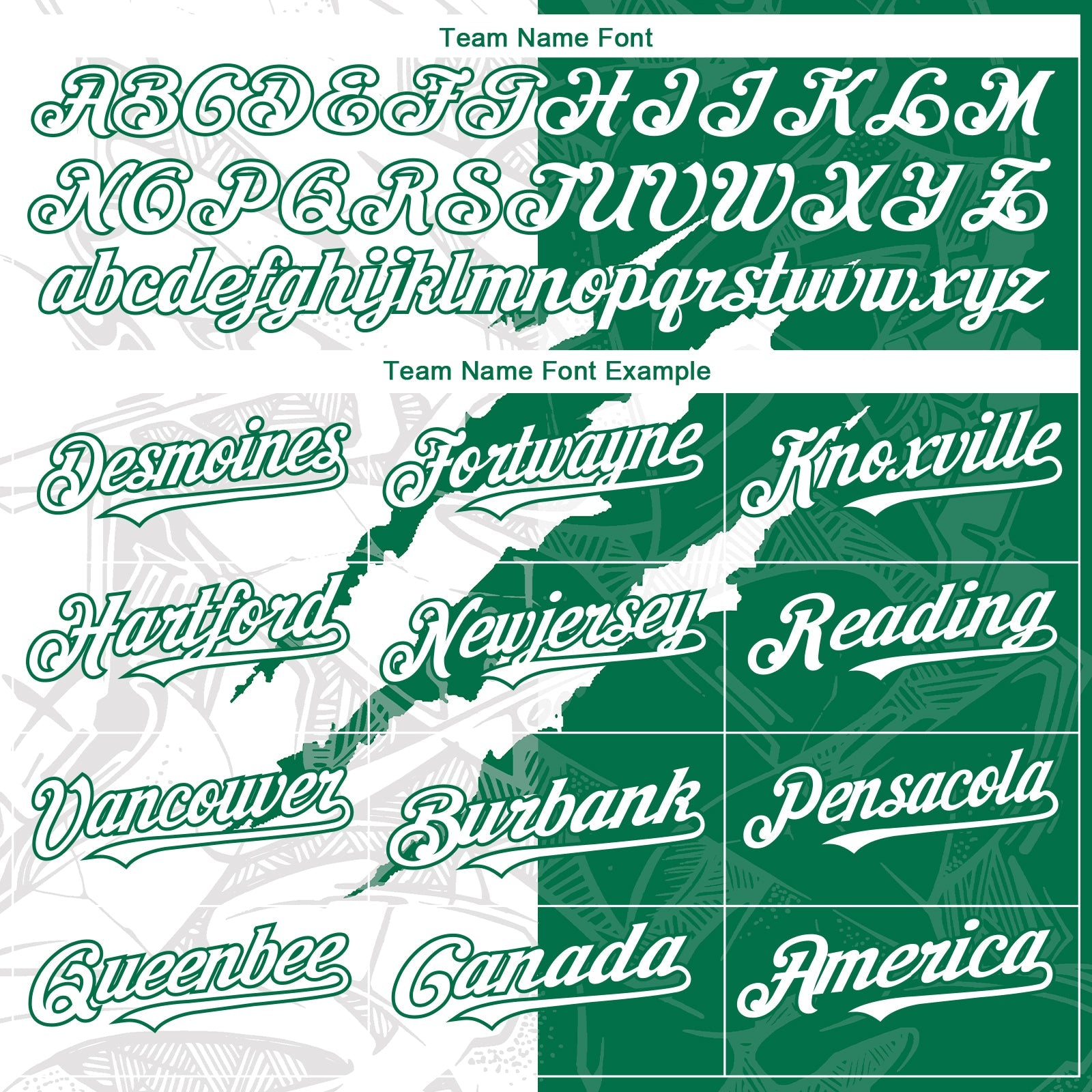 Custom Graffiti Pattern White-Kelly Green 3D Scratch Authentic Baseball Jersey view 4