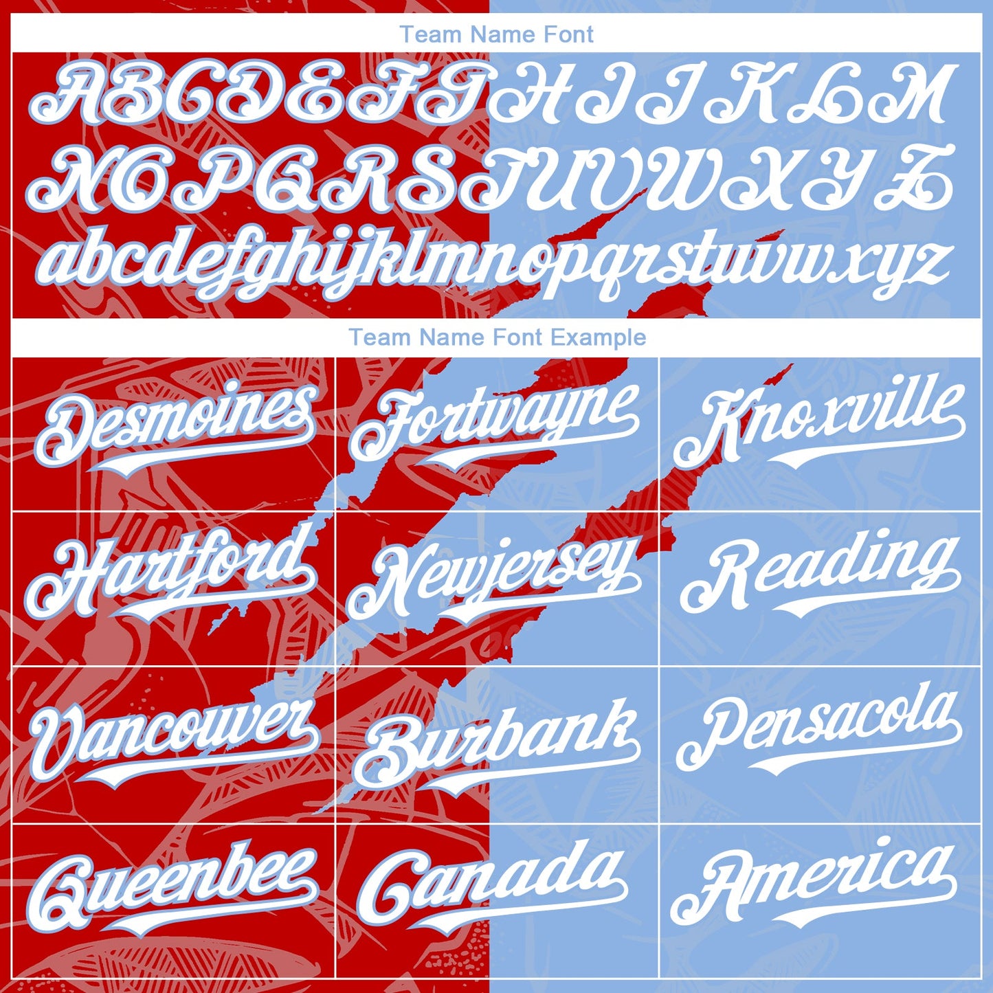Custom Graffiti Pattern White Light Blue-Red 3D Scratch Authentic Baseball Jersey view 4
