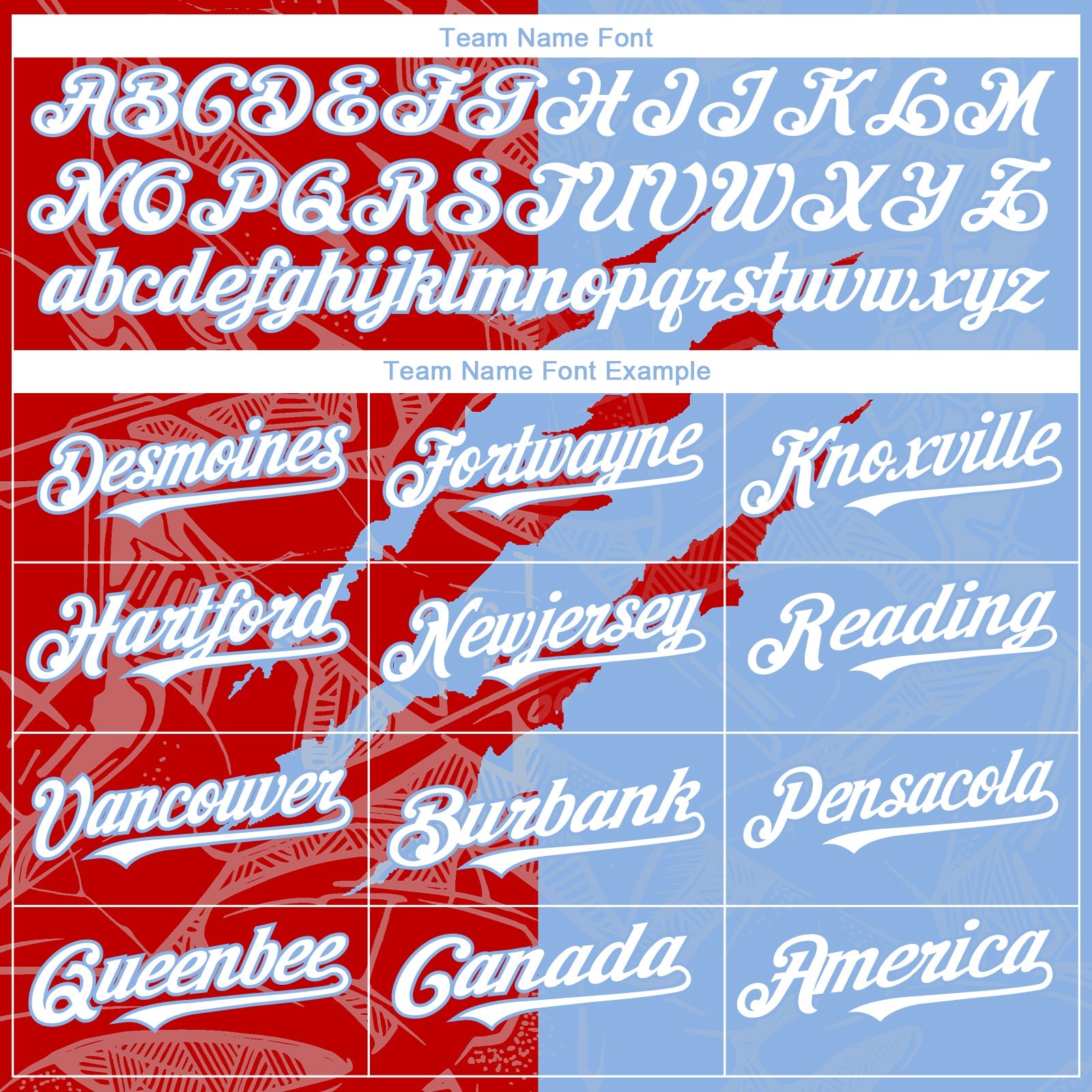Custom Graffiti Pattern White Light Blue-Red 3D Scratch Authentic Baseball Jersey view 4