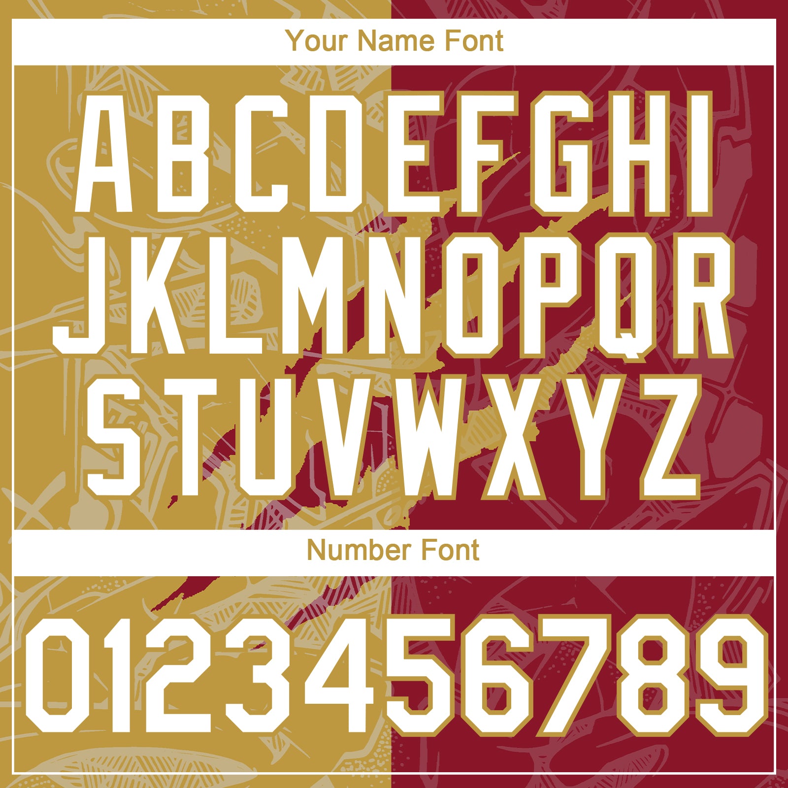 Custom Graffiti Pattern White Crimson-Old Gold 3D Scratch Authentic Baseball Jersey view 5