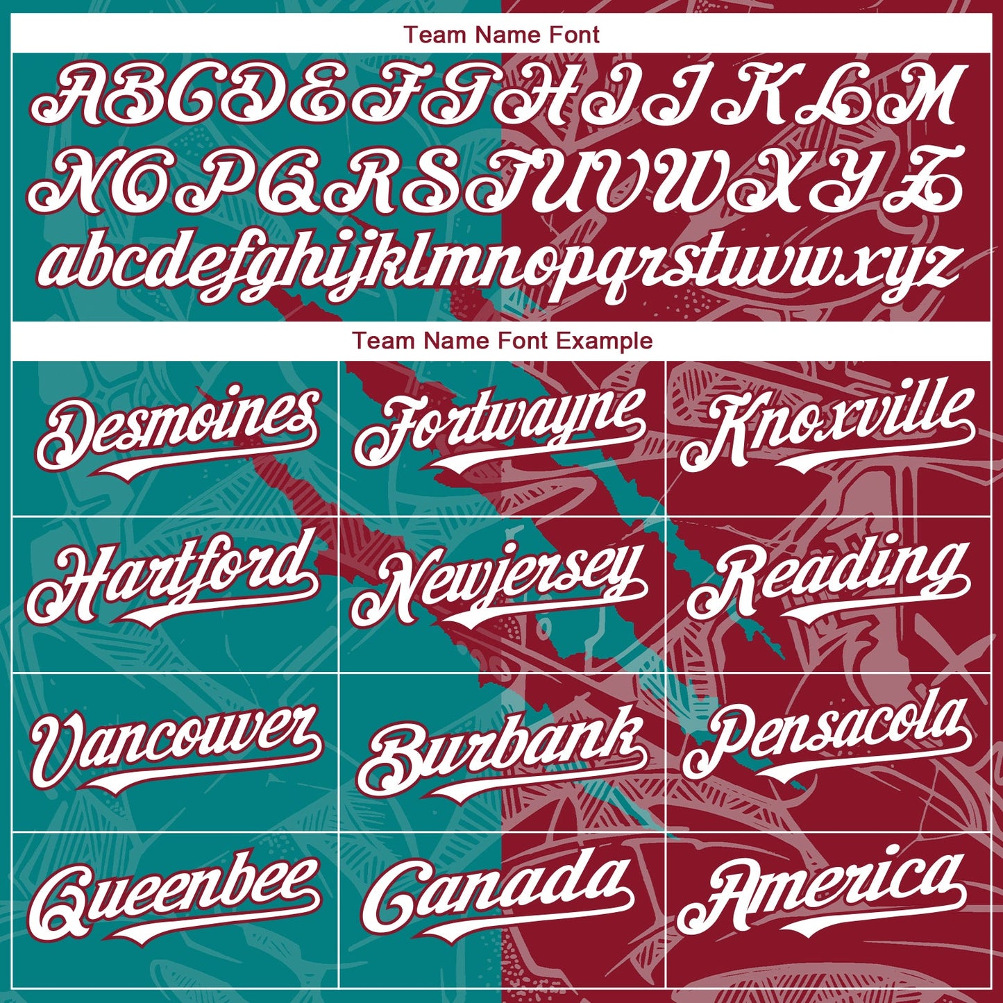 Custom Graffiti Pattern White Teal-Crimson 3D Scratch Authentic Baseball Jersey view 4