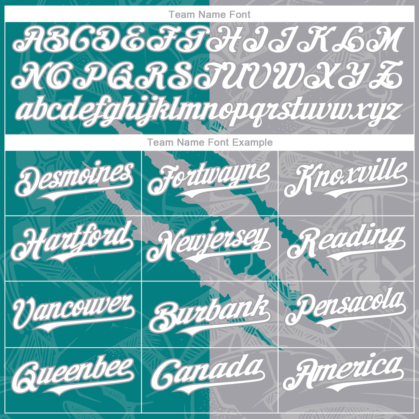 Custom Graffiti Pattern White Teal-Gray 3D Scratch Authentic Baseball Jersey view 4