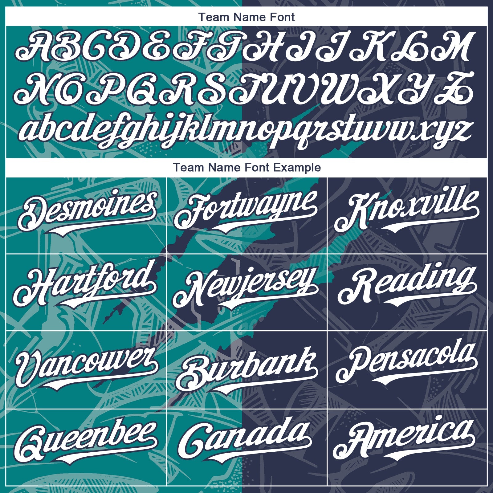 Custom Graffiti Pattern White Navy-Teal 3D Scratch Authentic Baseball Jersey view 4