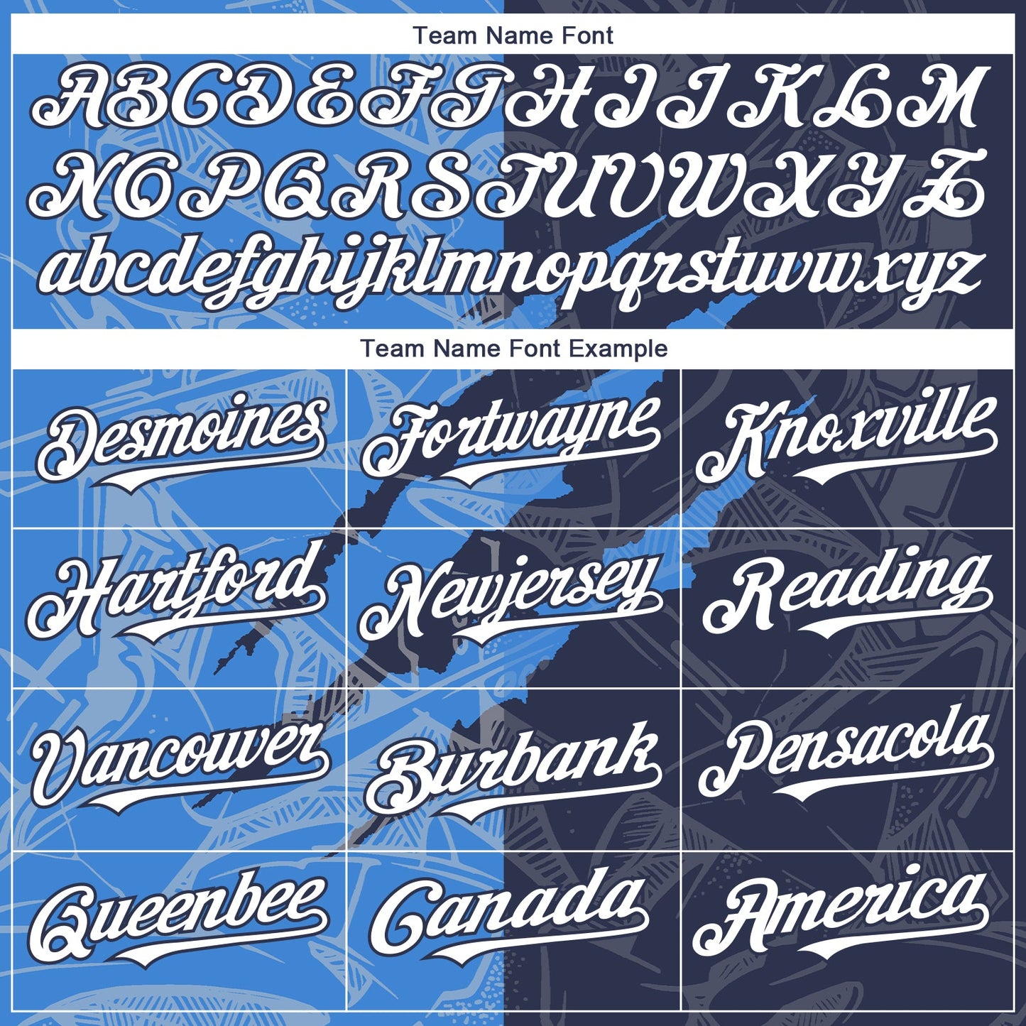 Custom Graffiti Pattern White Navy-Electric Blue 3D Scratch Authentic Baseball Jersey view 4