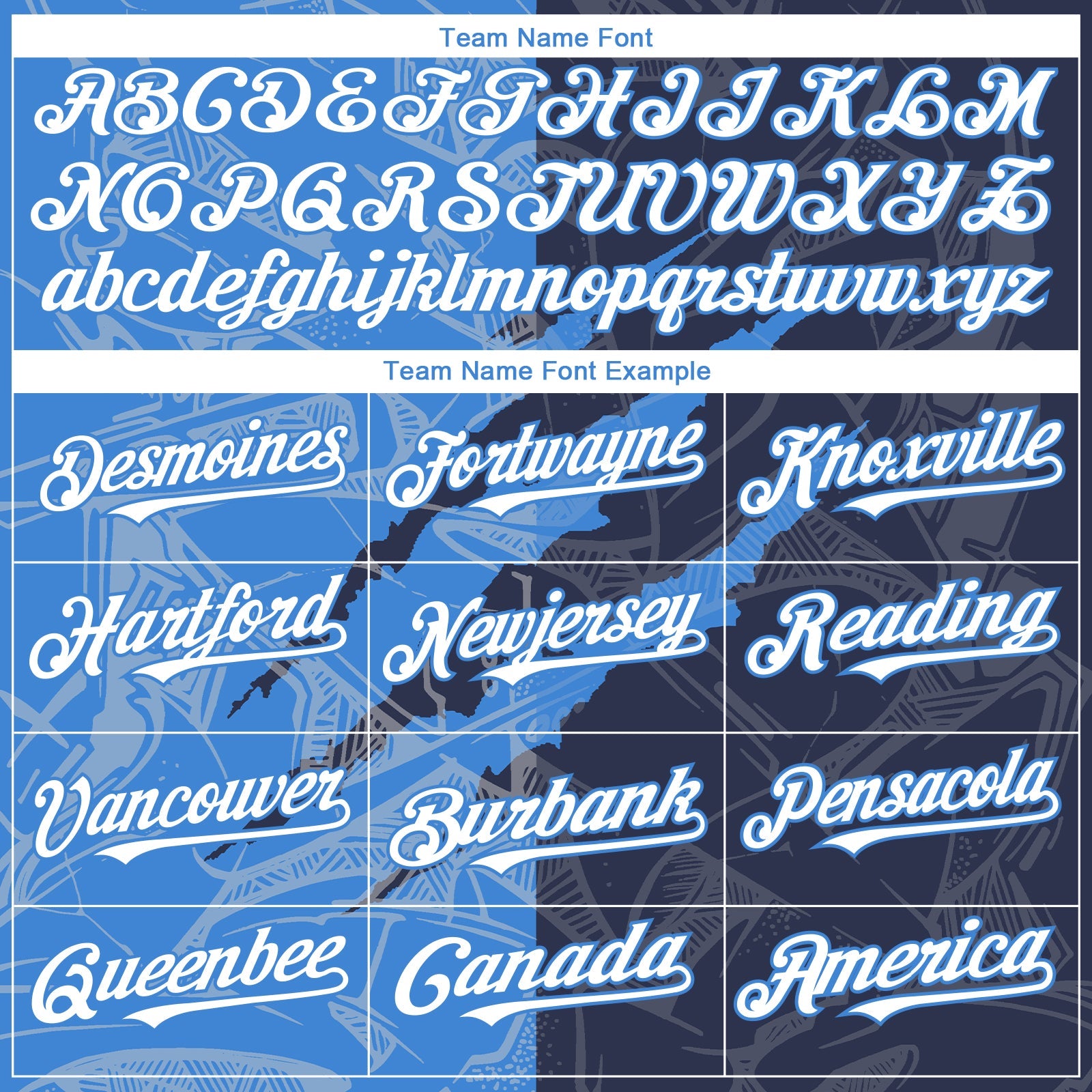 Custom Graffiti Pattern White Navy-Electric Blue 3D Scratch Authentic Baseball Jersey view 4