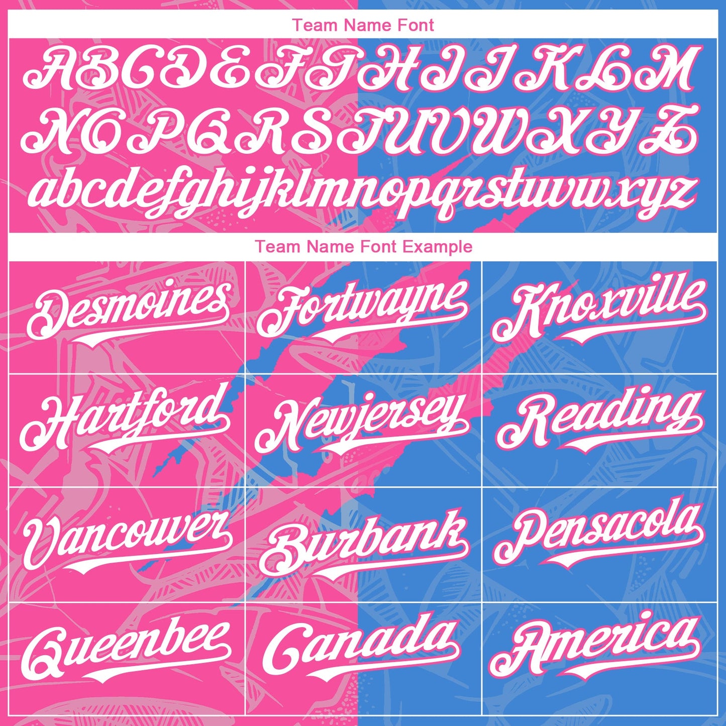Custom Graffiti Pattern White Electric Blue-Pink 3D Scratch Authentic Baseball Jersey view 4