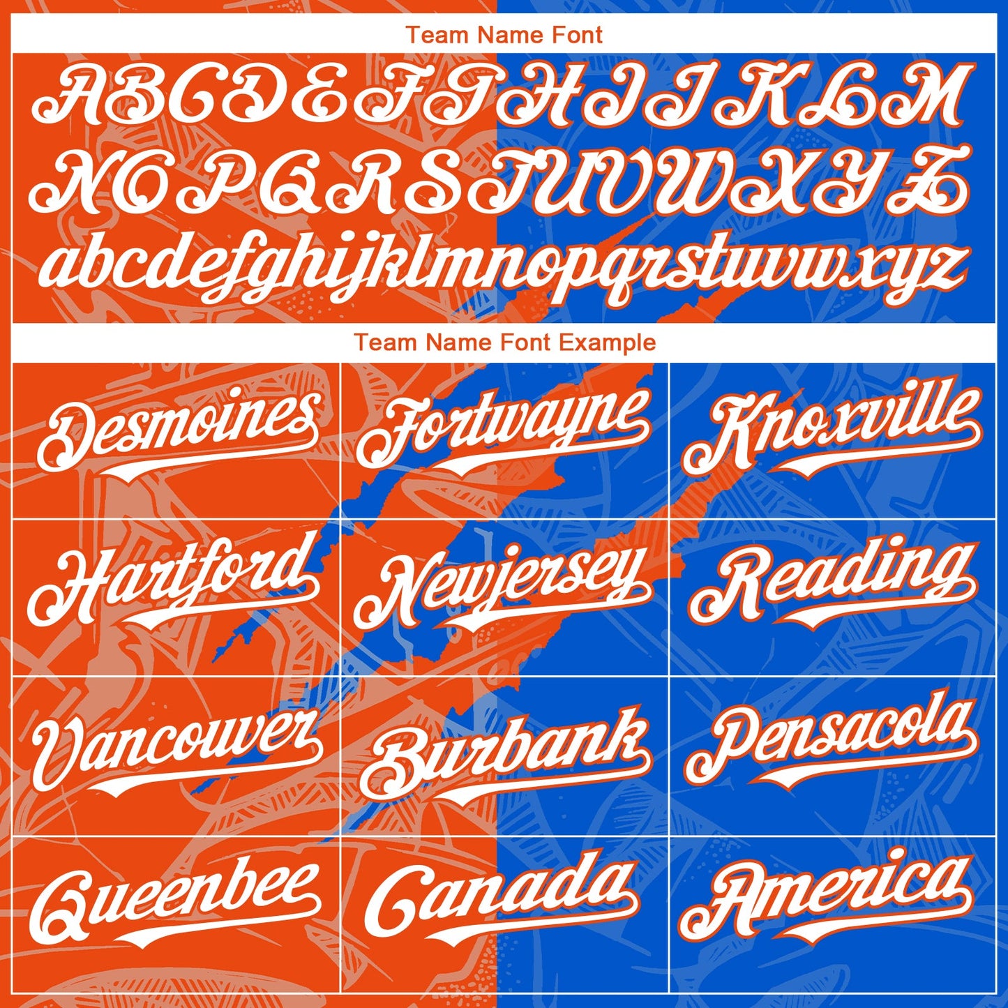 Custom Graffiti Pattern White Thunder Blue-Orange 3D Scratch Authentic Baseball Jersey view 4