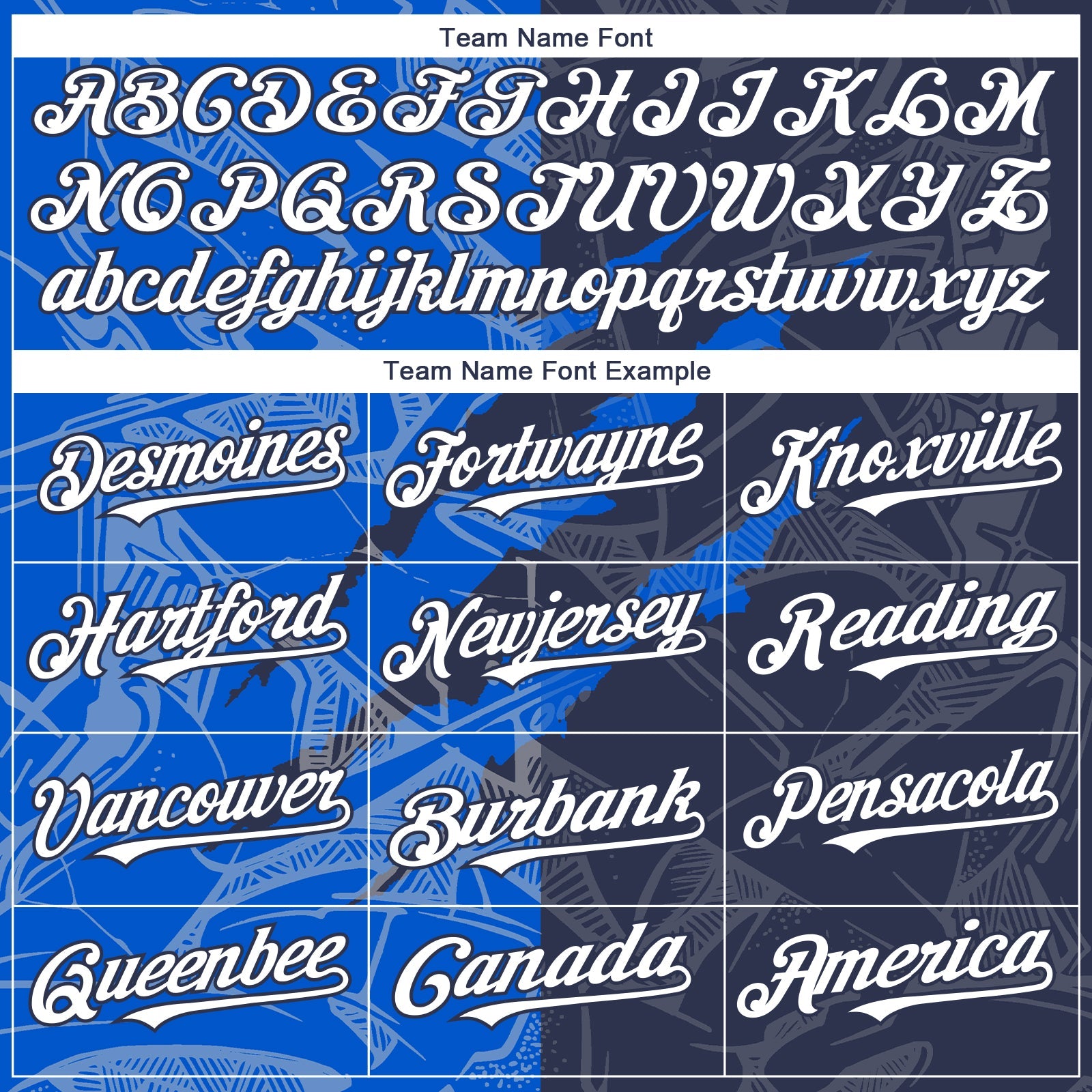 Custom Graffiti Pattern White Navy-Thunder Blue 3D Scratch Authentic Baseball Jersey view 4