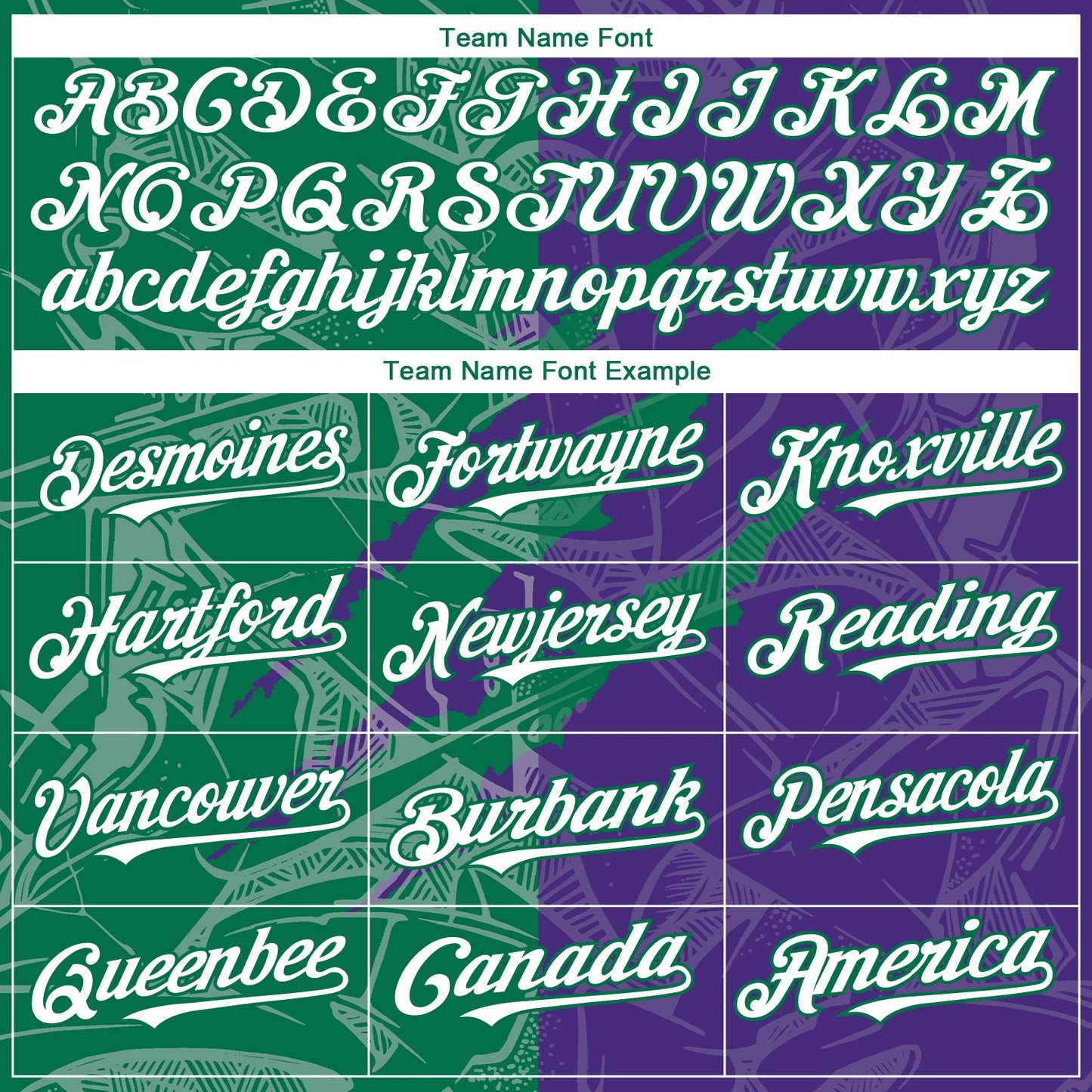 Custom Graffiti Pattern White Purple-Kelly Green 3D Scratch Authentic Baseball Jersey view 4