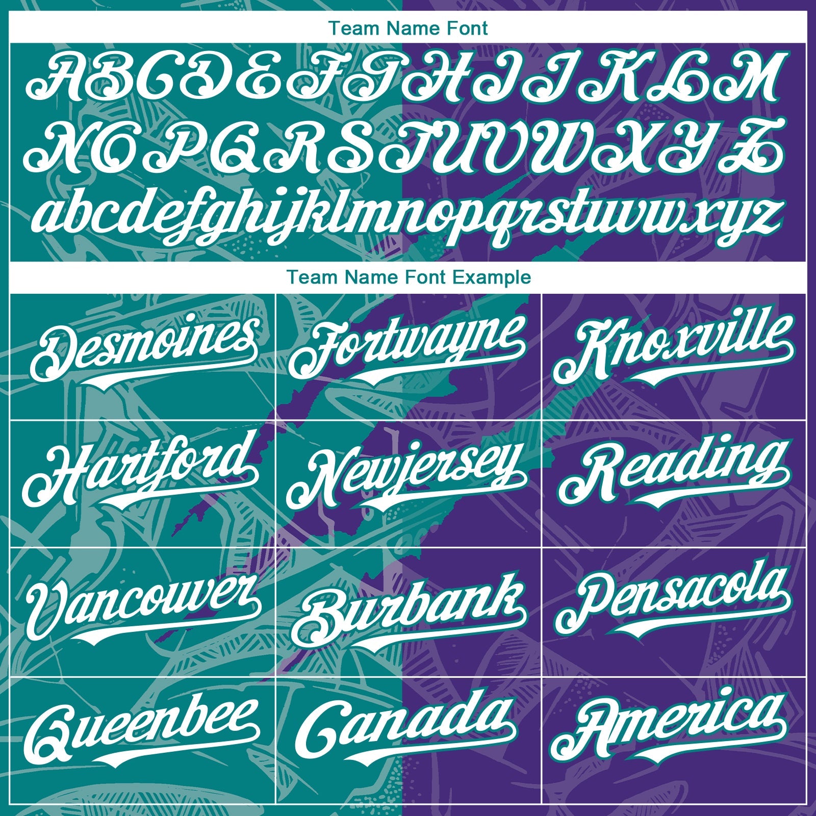 Custom Graffiti Pattern White Purple-Teal 3D Scratch Authentic Baseball Jersey view 4