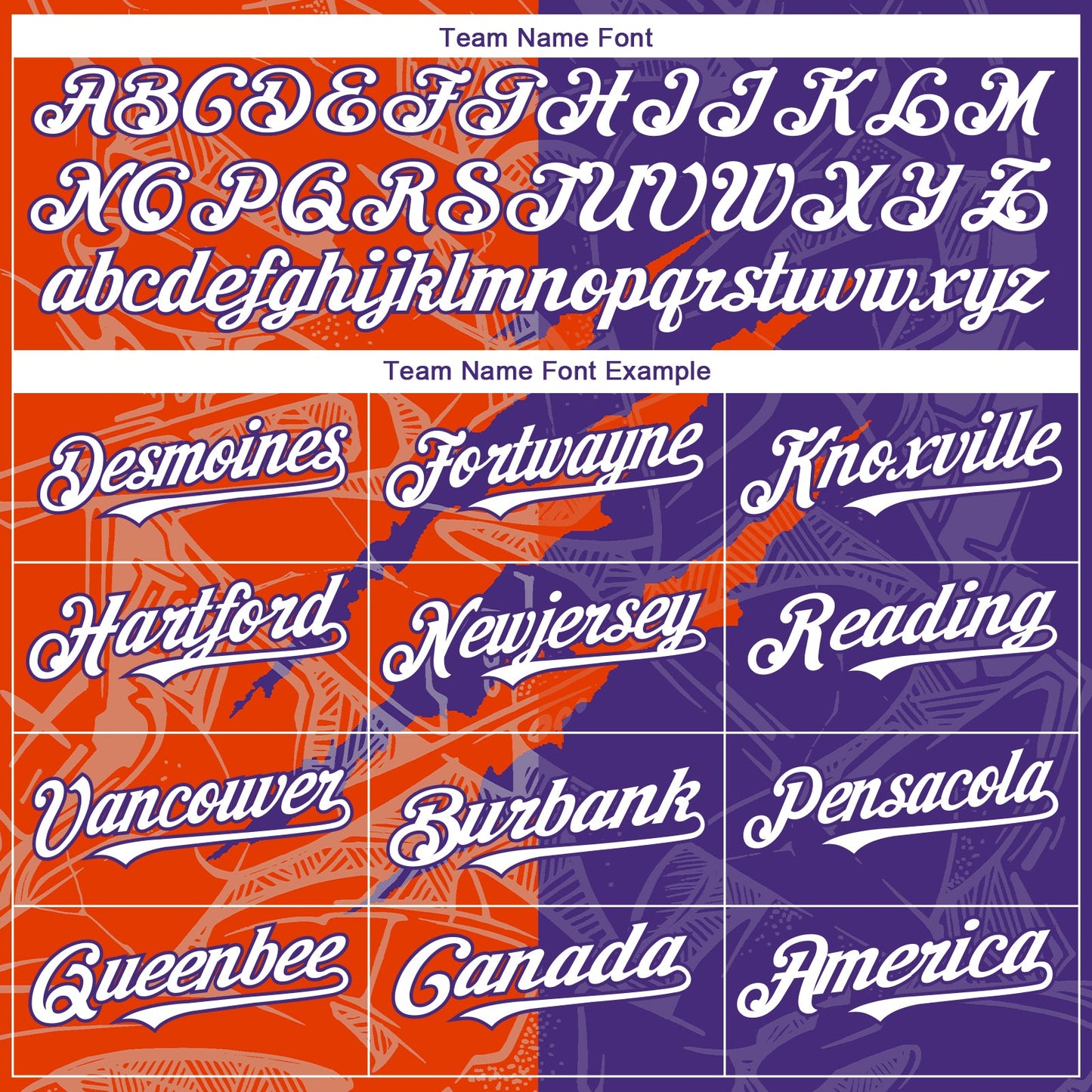 Custom Graffiti Pattern White Purple-Orange 3D Scratch Authentic Baseball Jersey view 4