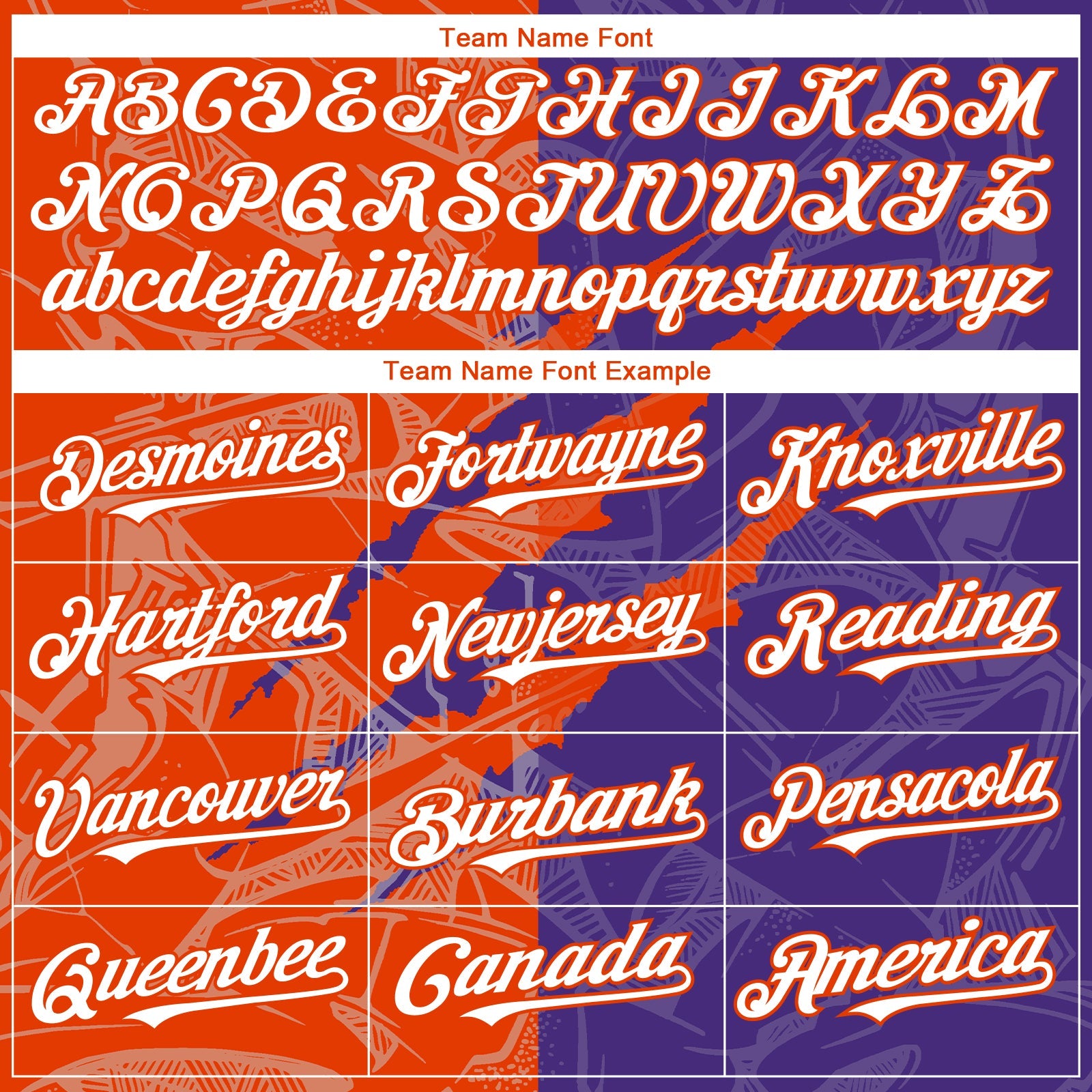Custom Graffiti Pattern White Purple-Orange 3D Scratch Authentic Baseball Jersey view 4
