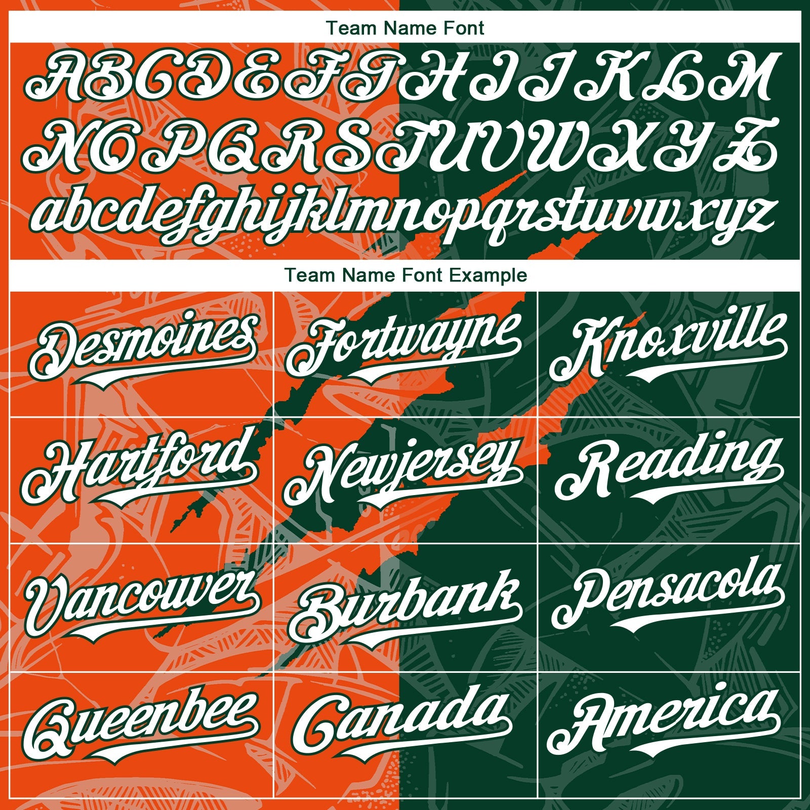 Custom Graffiti Pattern White Green-Orange 3D Scratch Authentic Baseball Jersey view 4