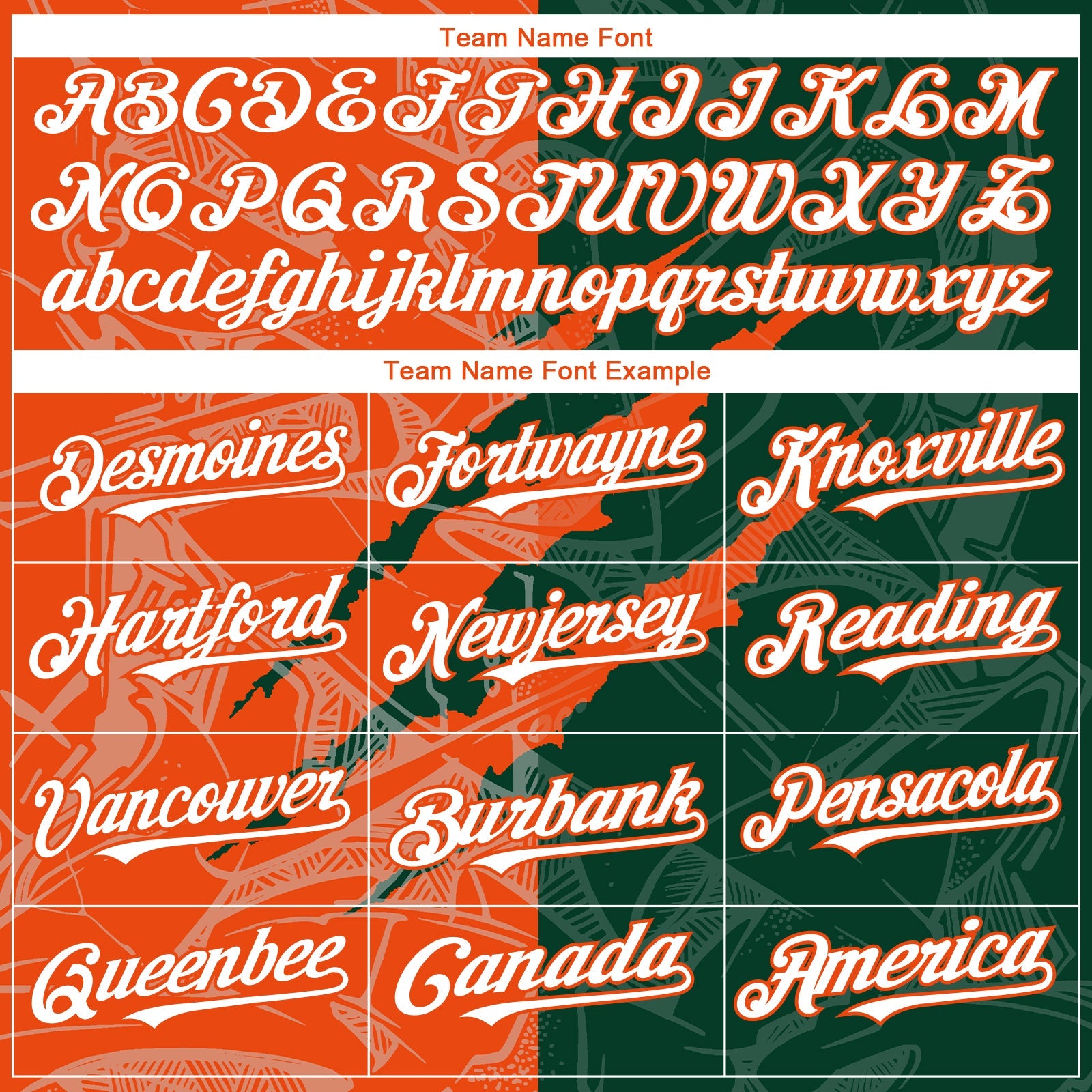 Custom Graffiti Pattern White Green-Orange 3D Scratch Authentic Baseball Jersey view 4