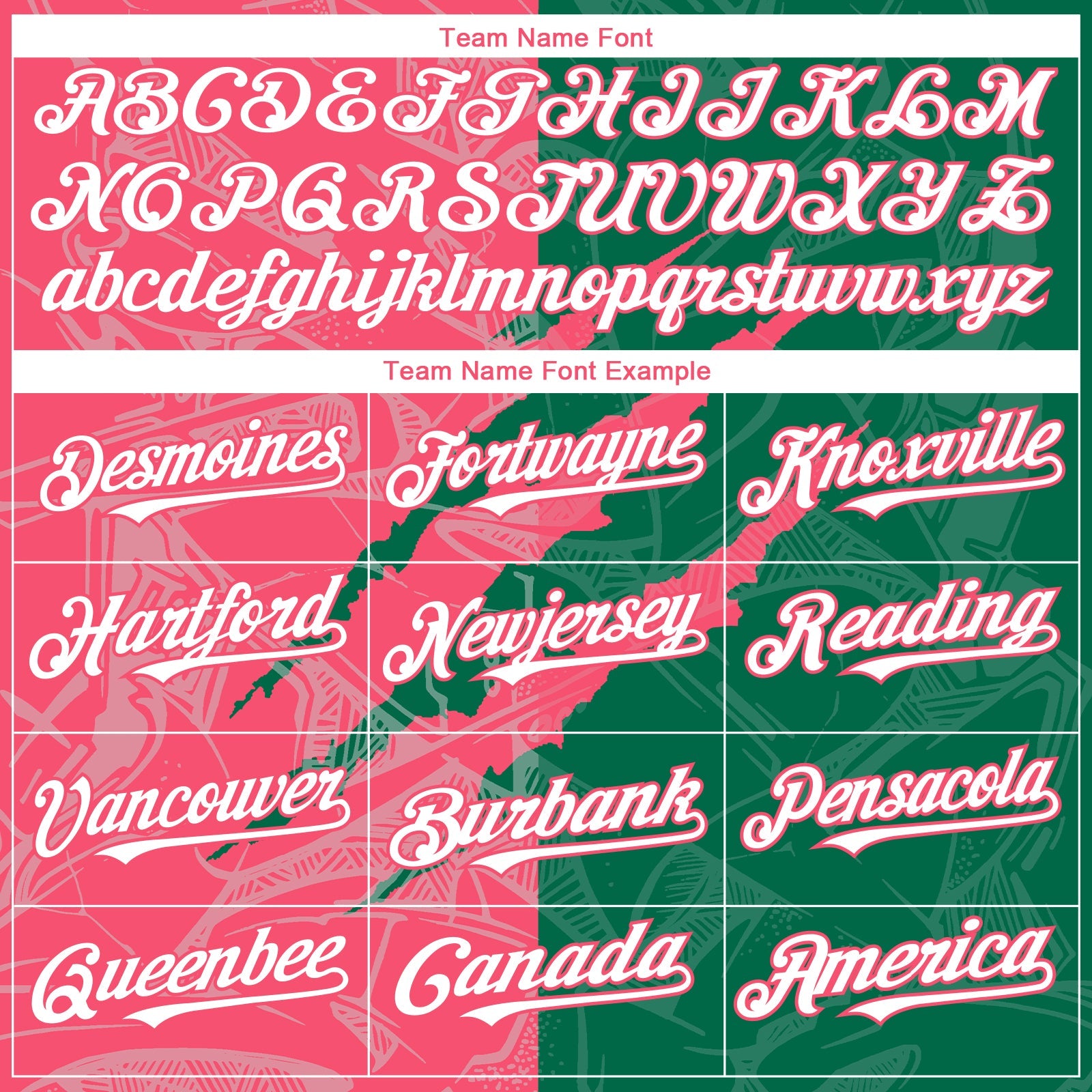Custom Graffiti Pattern White Kelly Green-Neon Pink 3D Scratch Authentic Baseball Jersey view 4