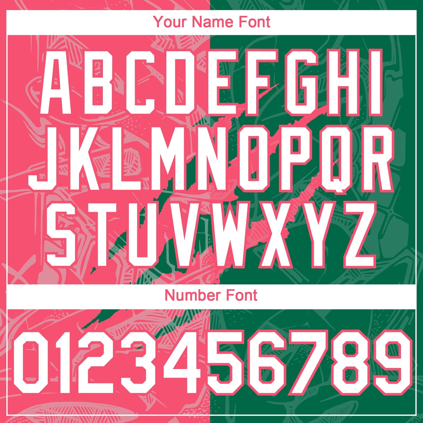 Custom Graffiti Pattern White Kelly Green-Neon Pink 3D Scratch Authentic Baseball Jersey view 5