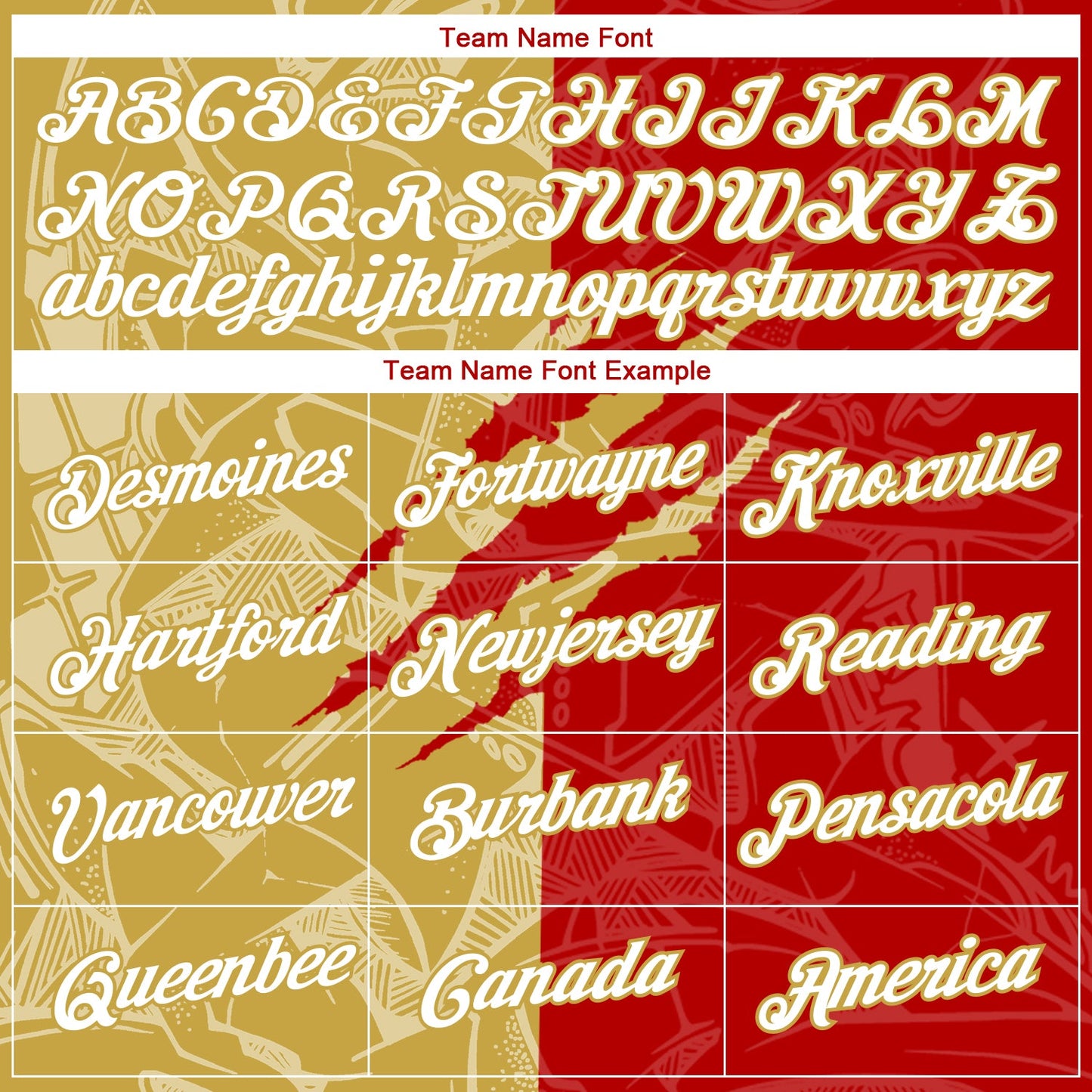 Custom Graffiti Pattern White Red-Old Gold Scratch 3D Performance T-Shirt view 3