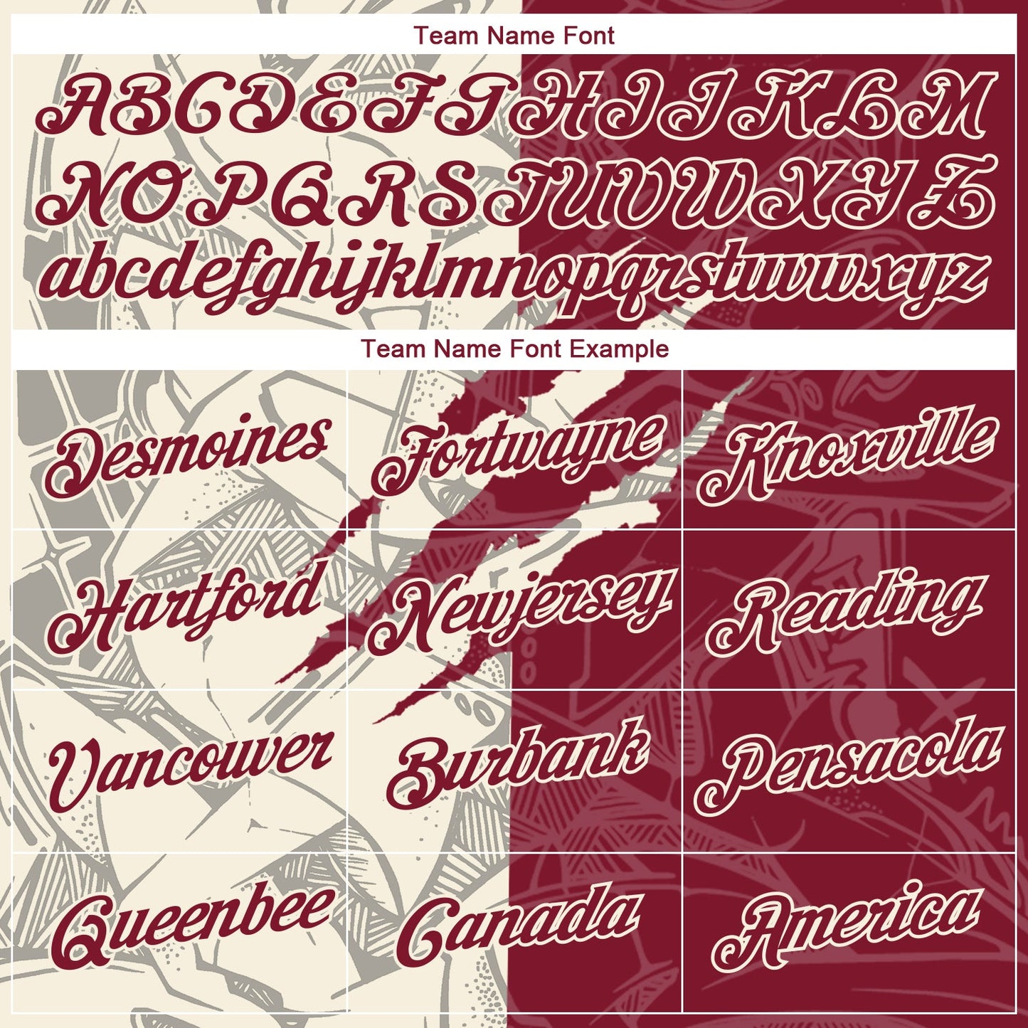 Custom Graffiti Pattern Crimson-Cream Scratch 3D Performance T-Shirt view 3