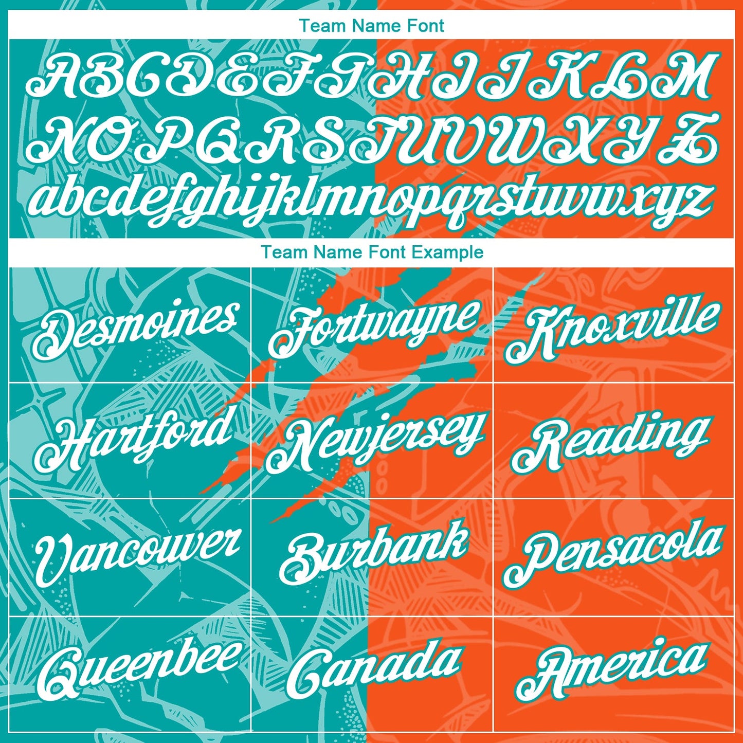 Custom Graffiti Pattern White Orange-Aqua Scratch 3D Performance T-Shirt view 3