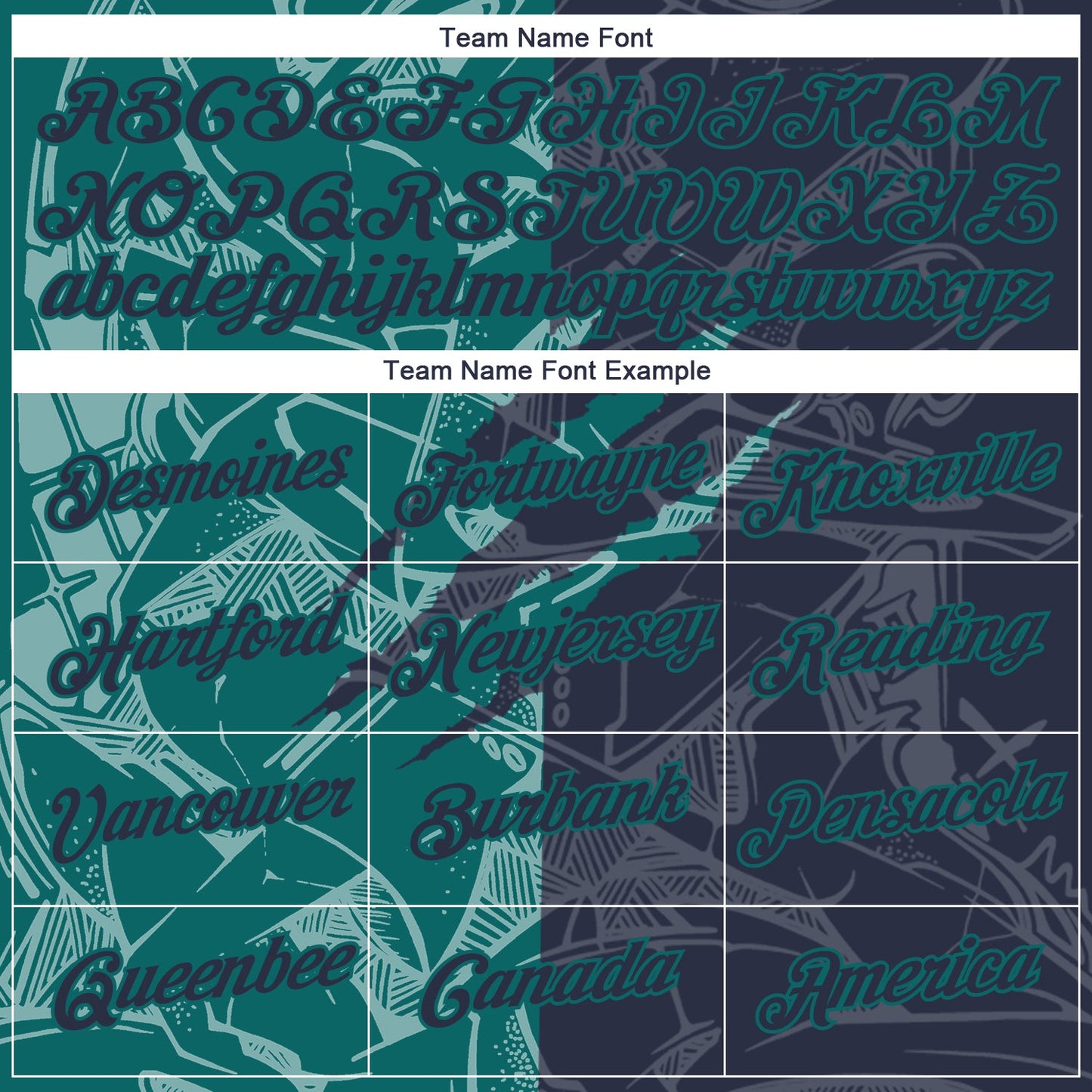 Custom Graffiti Pattern Navy-Teal Scratch 3D Performance T-Shirt view 3