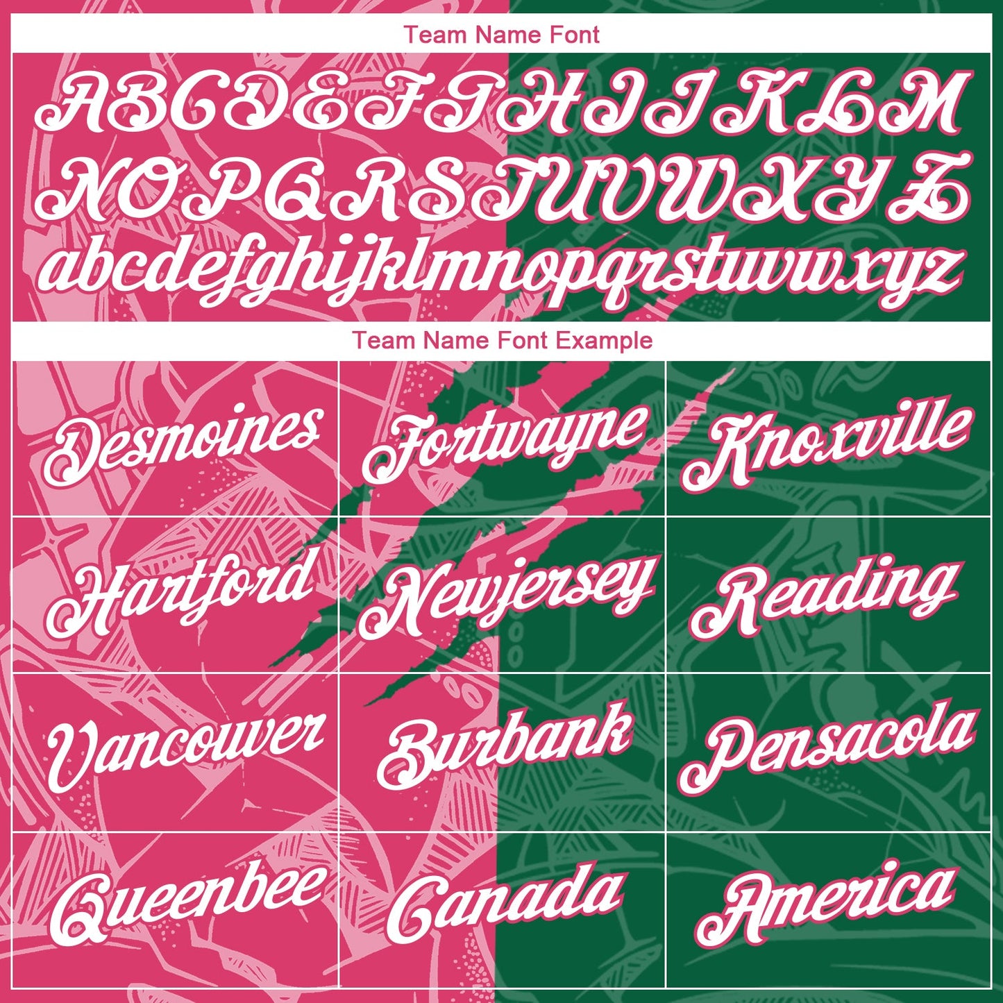 Custom Graffiti Pattern White Kelly Green-Neon Pink Scratch 3D Performance T-Shirt view 3