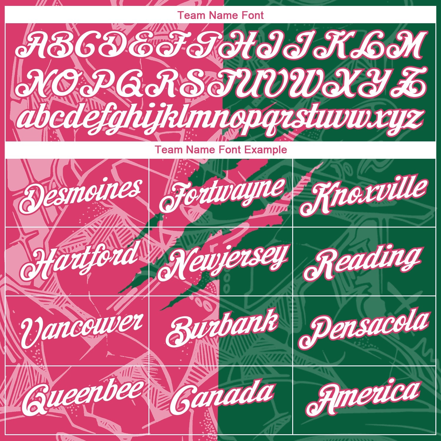 Custom Graffiti Pattern White Kelly Green-Neon Pink Scratch 3D Performance T-Shirt view 3