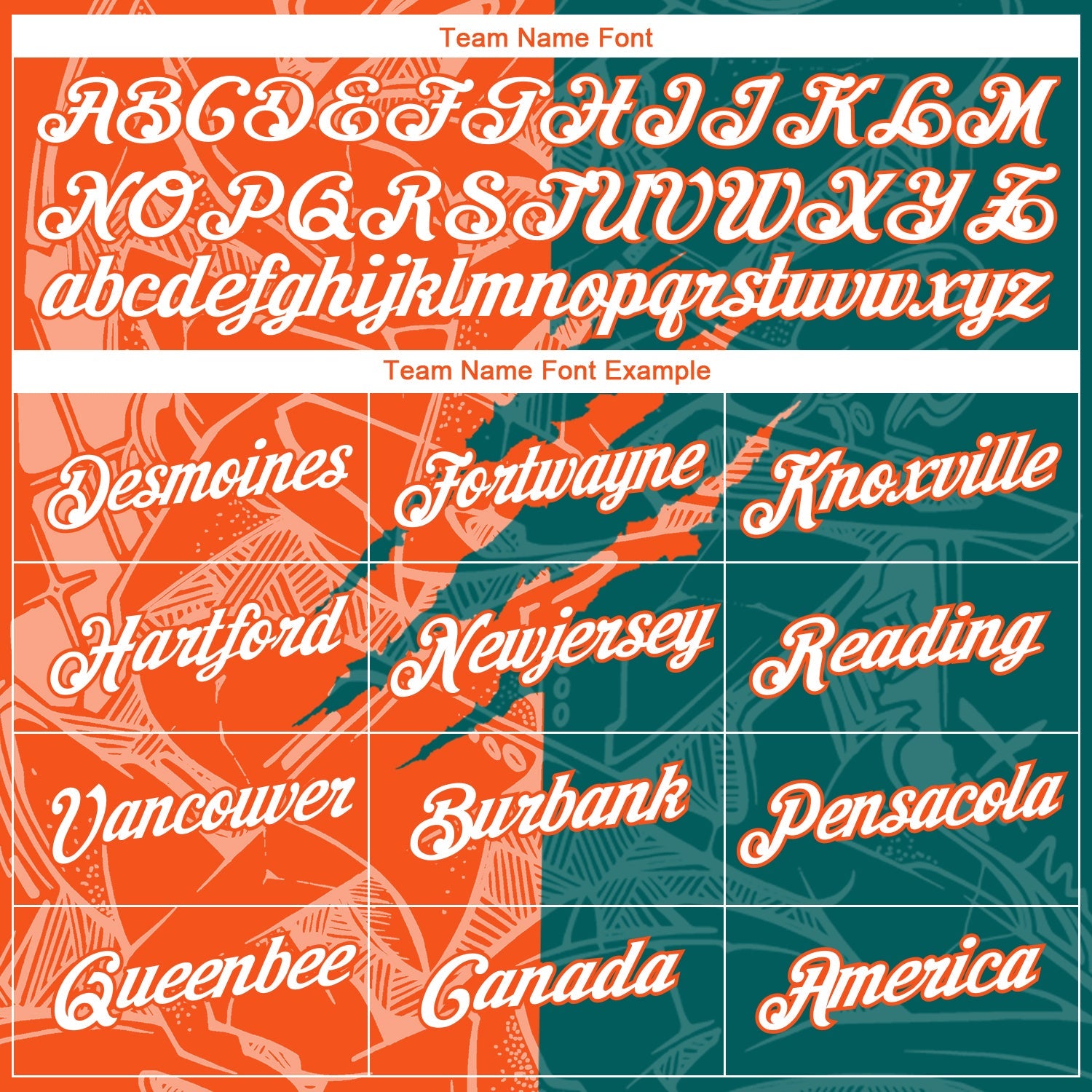 Custom Graffiti Pattern White Teal-Orange Scratch 3D Performance T-Shirt view 3