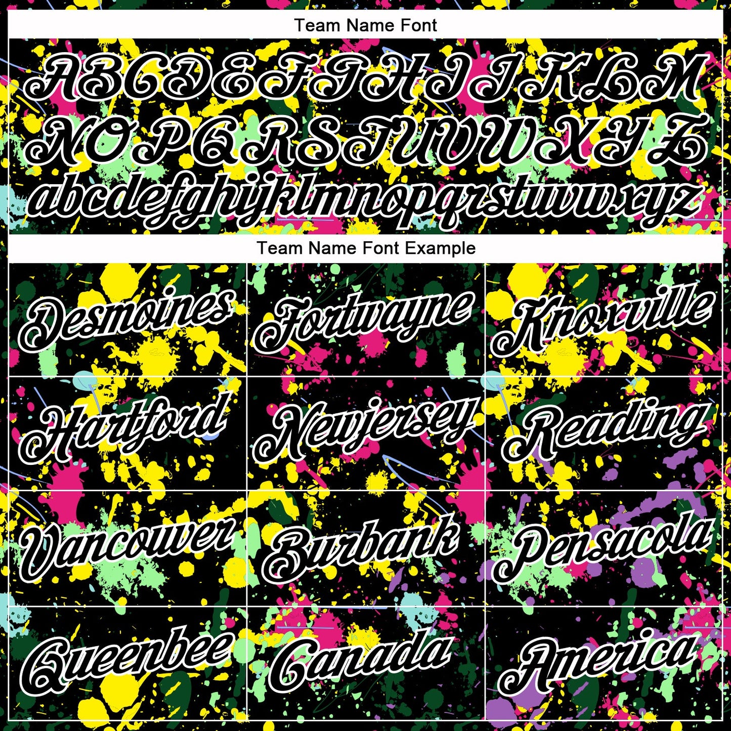 Custom Stitched Graffiti Pattern Black-White 3D Splash Grunge Art Sports Pullover Sweatshirt Hoodie view 3