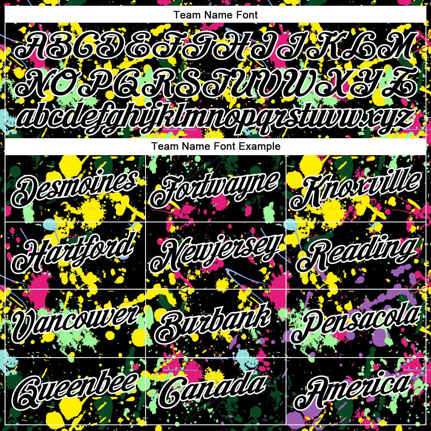 Custom Stitched Graffiti Pattern Black-White 3D Splash Grunge Art Sports Pullover Sweatshirt Hoodie view 3