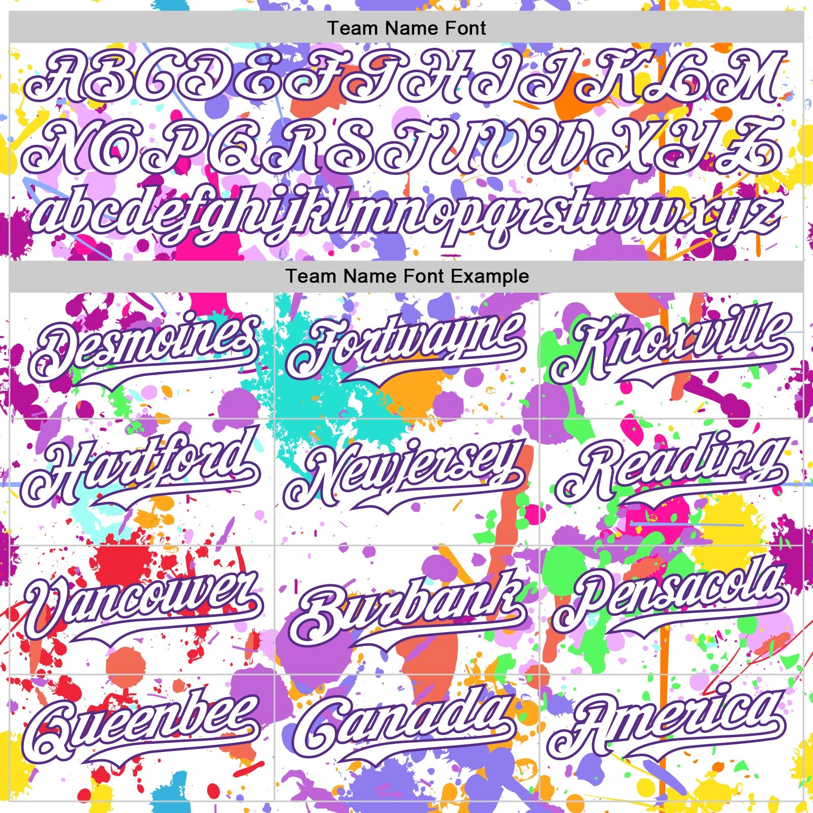 Custom Graffiti Pattern White-Purple Authentic Baseball Jersey view 4