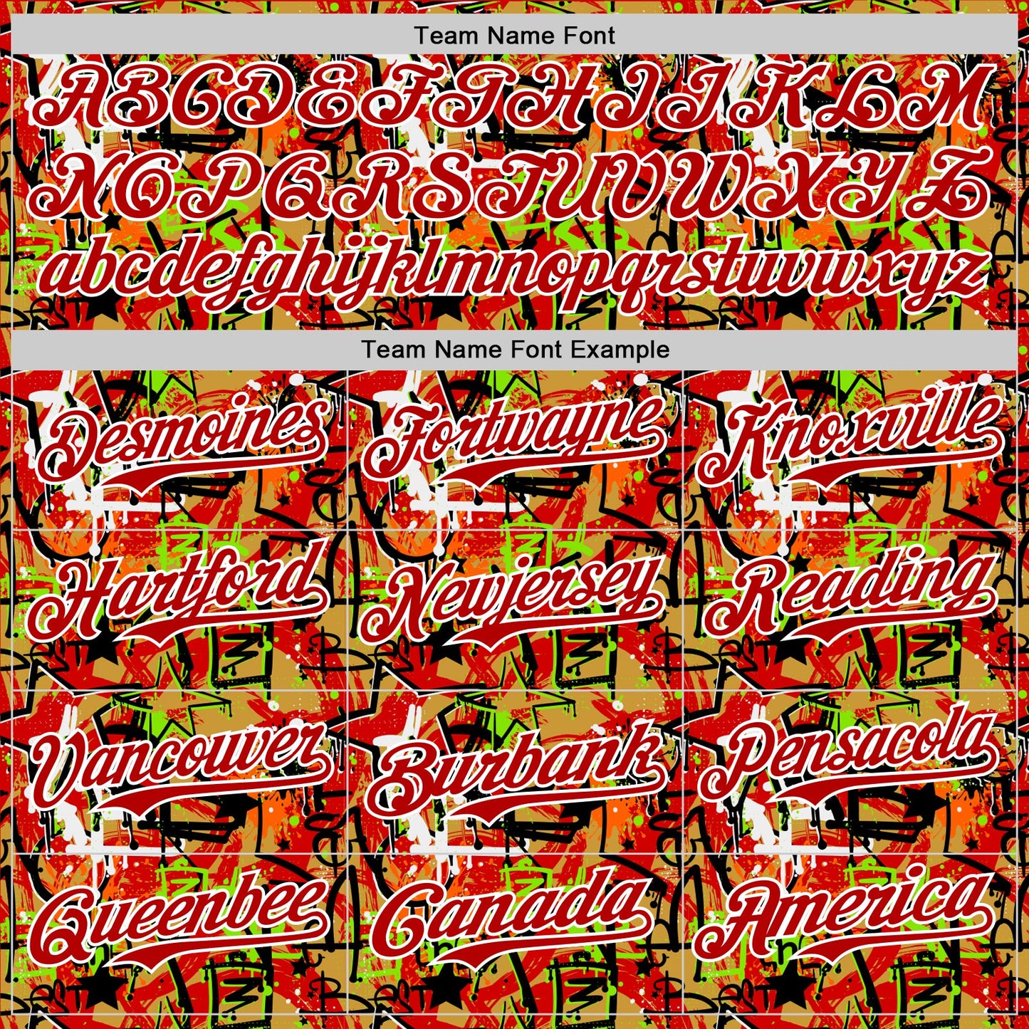 Custom Graffiti Pattern Red-White Splatter Authentic Baseball Jersey view 4