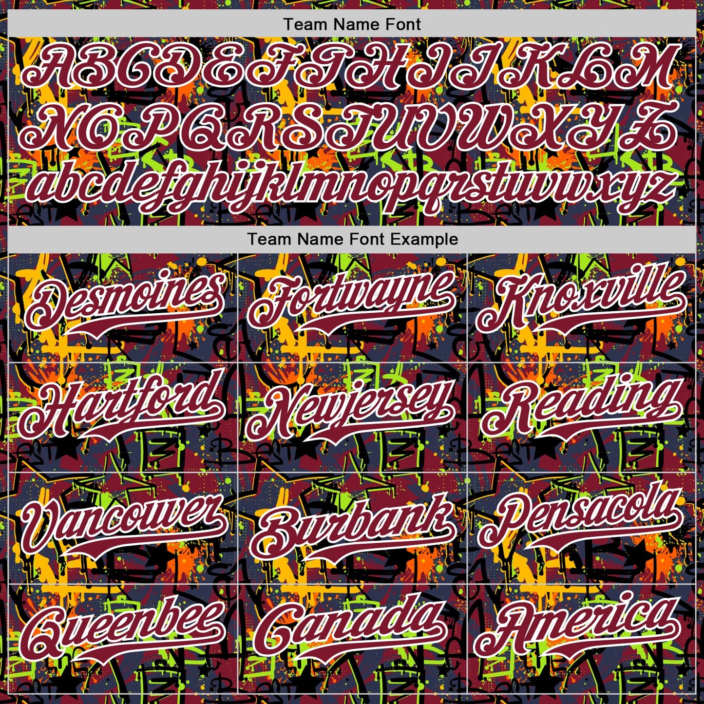 Custom Graffiti Pattern Crimson-White Splatter Authentic Baseball Jersey view 4