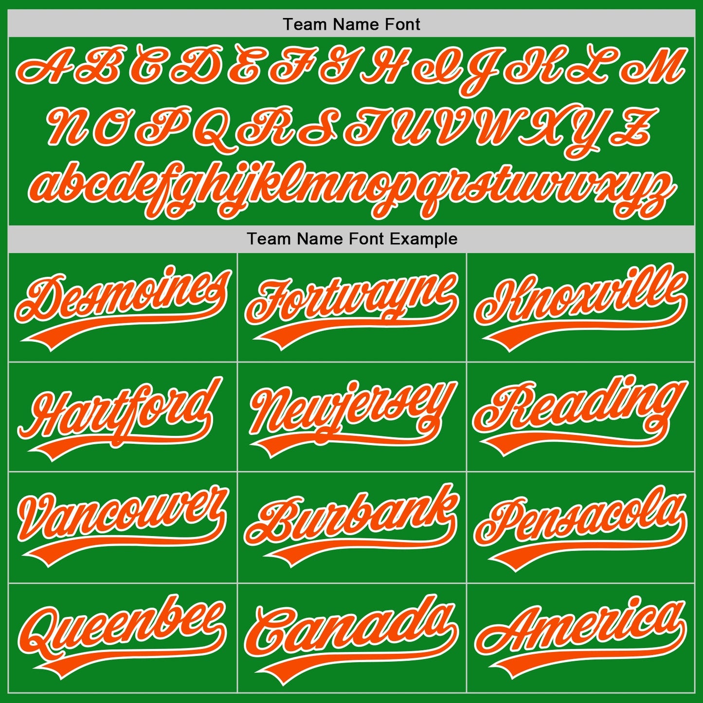 Custom Grass Green Orange-White Authentic Baseball Jersey view 4