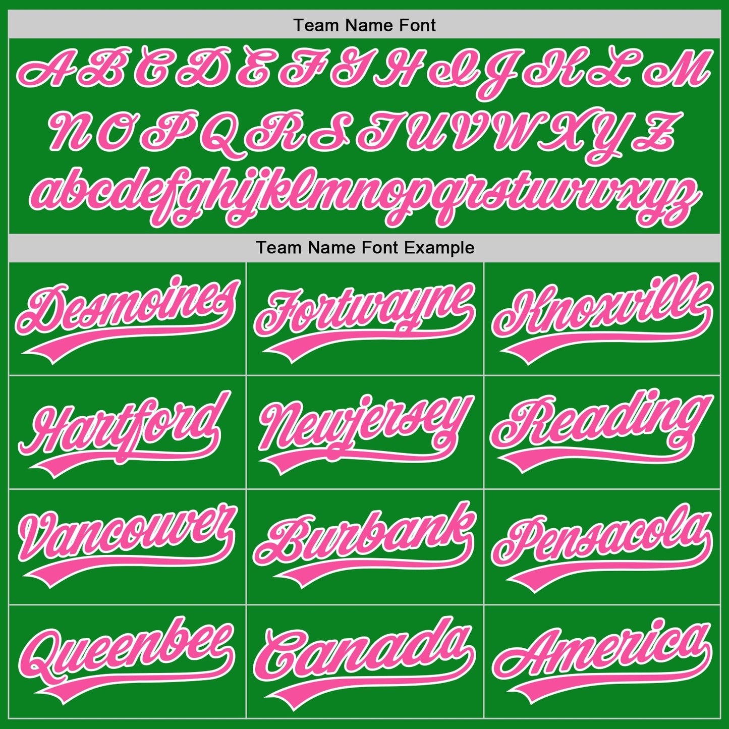 Custom Grass Green Pink-White Authentic Baseball Jersey view 4
