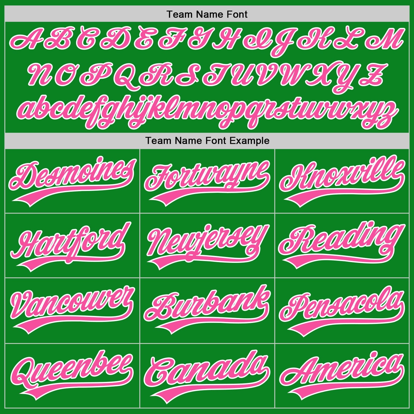 Custom Grass Green Pink-White Authentic Baseball Jersey view 4