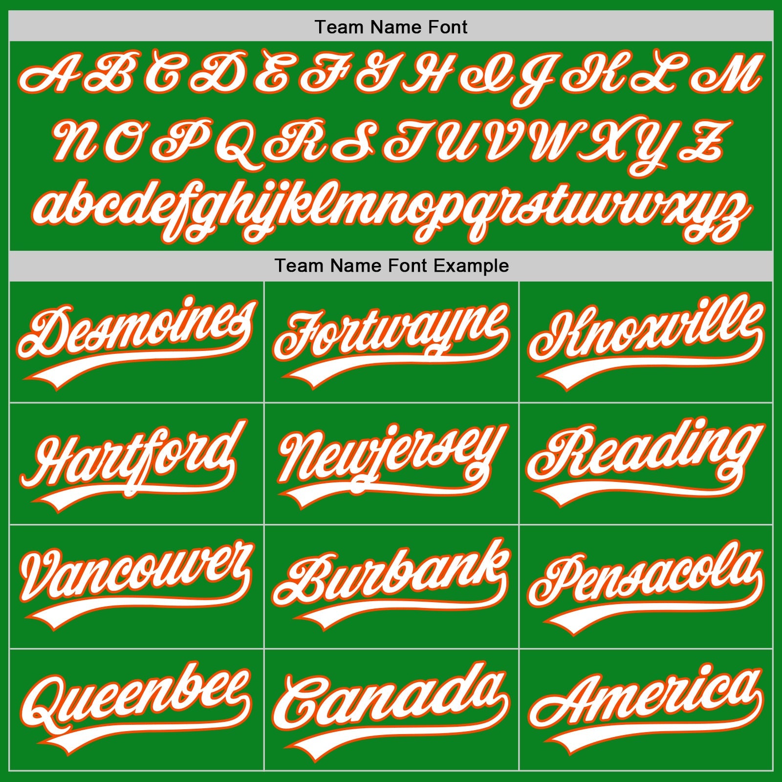 Custom Grass Green White-Orange Authentic Baseball Jersey view 4