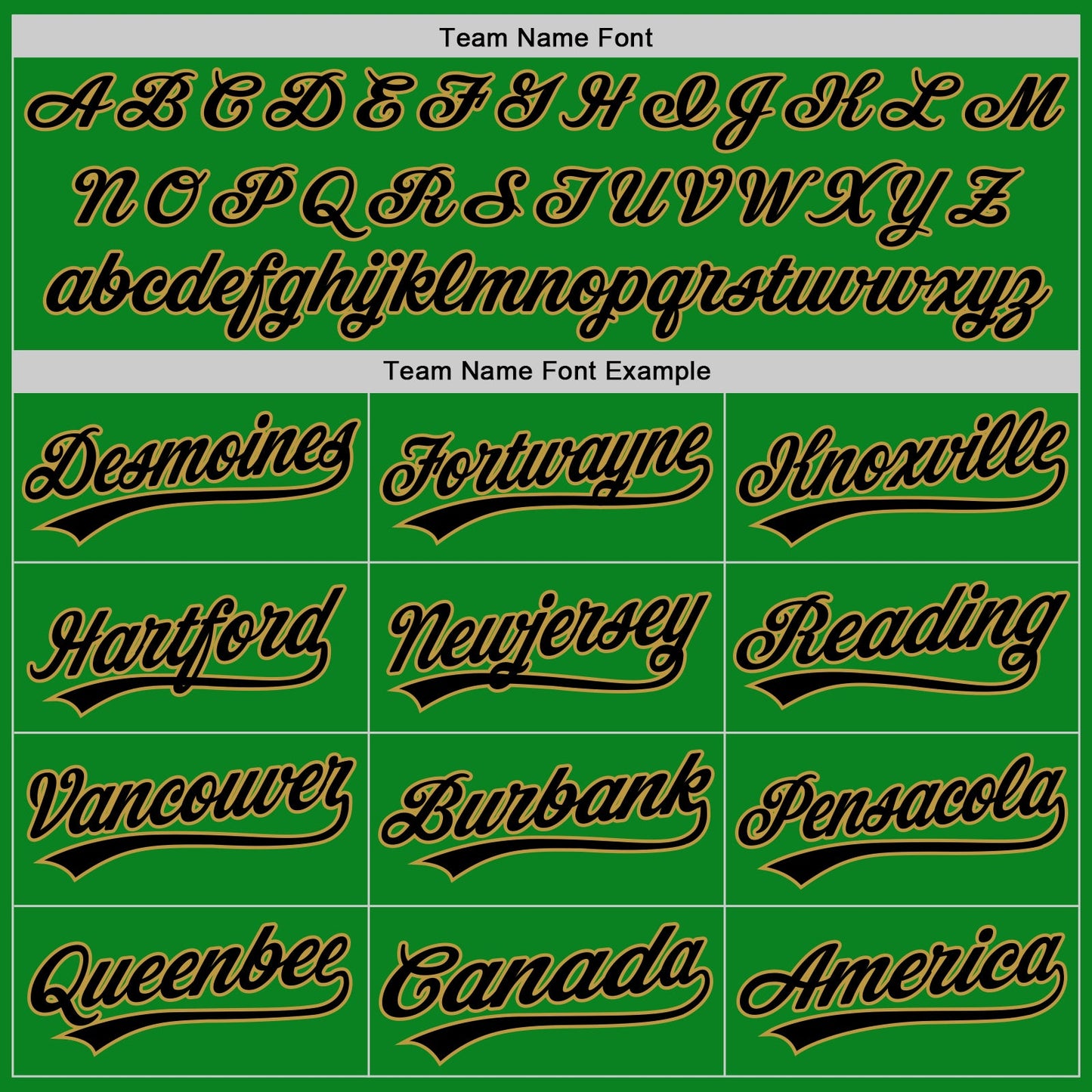 Custom Grass Green Black-Old Gold Authentic Baseball Jersey view 4