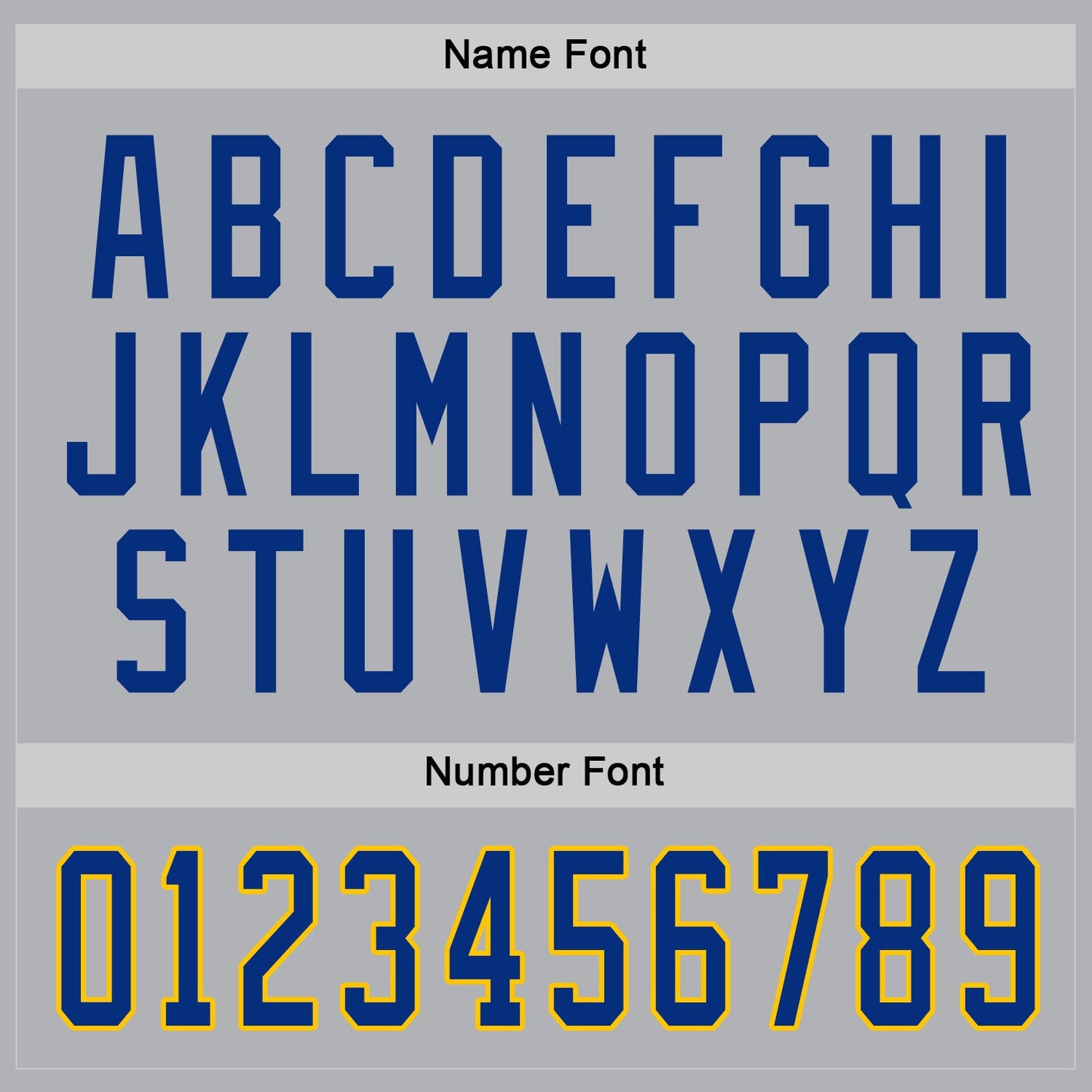 Custom Gray Royal-Gold Hockey Jersey view 3